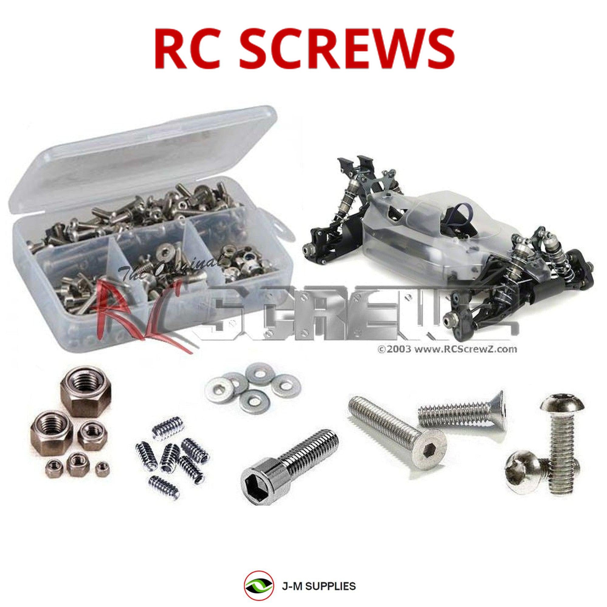 RCScrewZ Stainless Steel Screw Kit mug026 for Mugen Seiki MBX-7 M-Spec - Picture 1 of 12