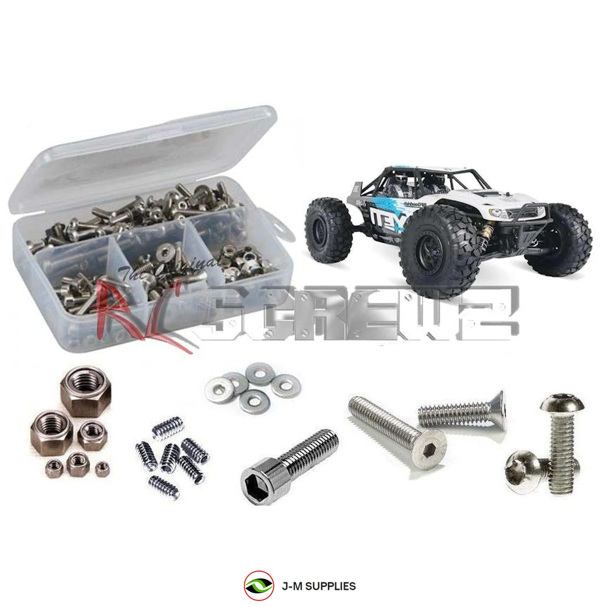 RCScrewZ Stainless Steel Screw Kit axi014 for Axial Yeti 1/10th 4wd #90025/26 - Picture 1 of 12