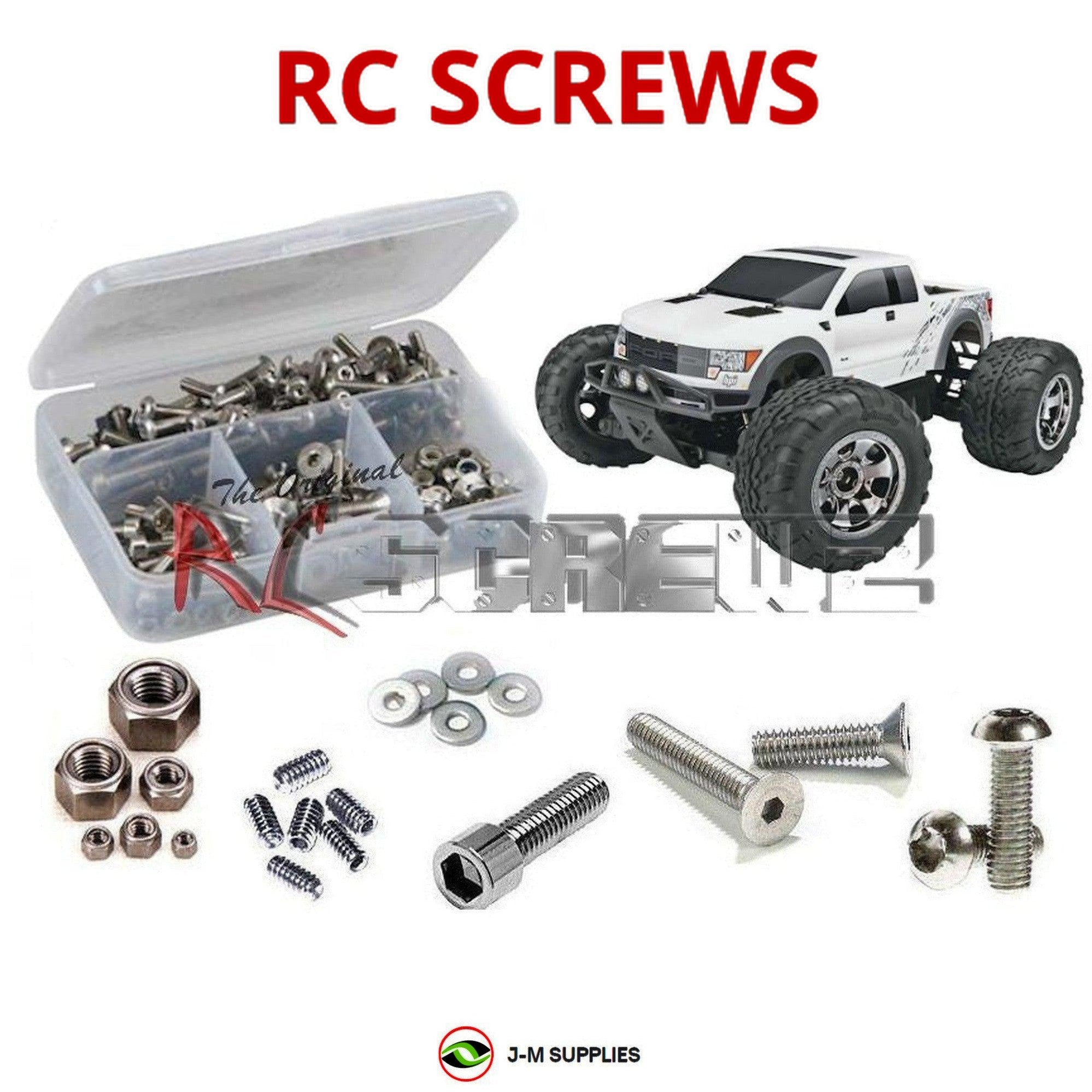 RCScrewZ Stainless Steel Screw Kit hpi086 for HPI Racing Flux XS Ford Raptor - Picture 1 of 12