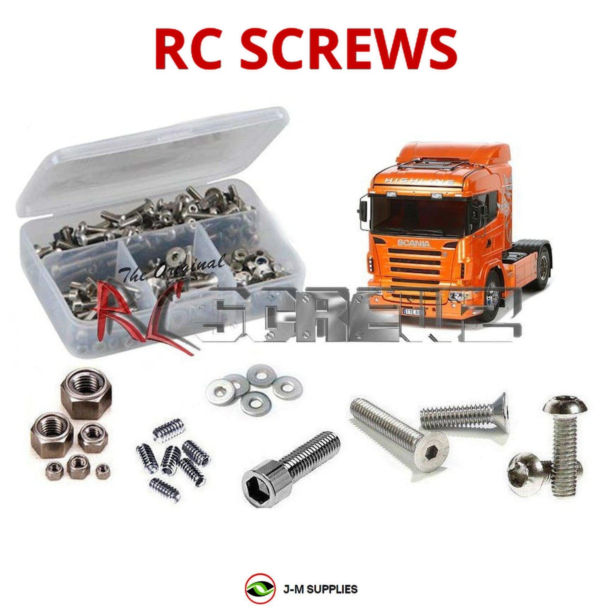 RCScrewZ Stainless Steel Screw Kit tam175 for Tamiya Scania R470 Highline - Picture 1 of 12