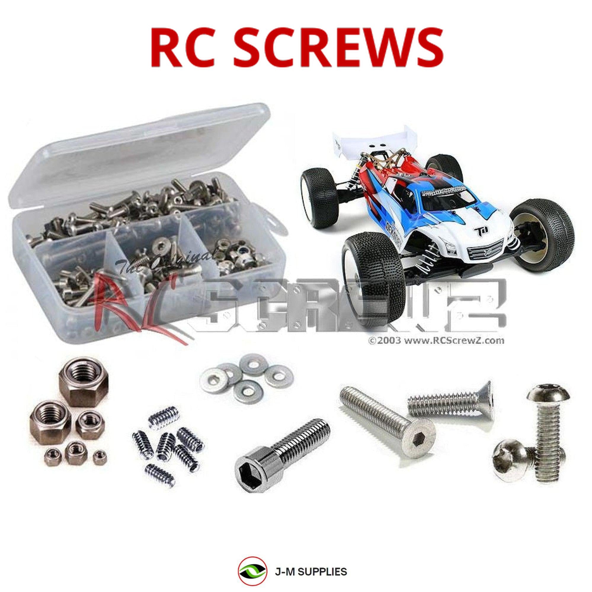 RCScrewZ Stainless Steel Screw Kit durg013 for Team Durango DEX408-T electric - Picture 1 of 12