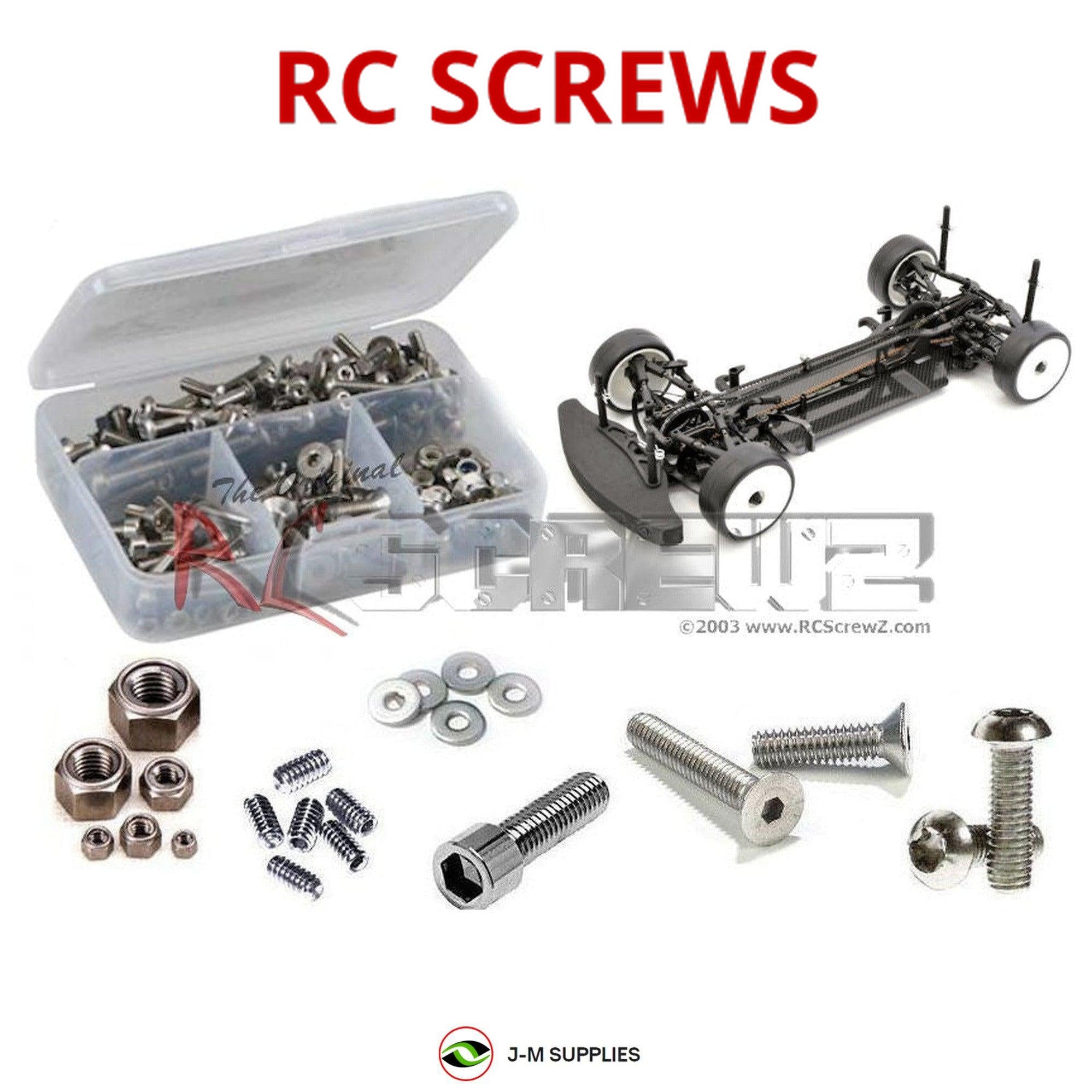 RCScrewZ Stainless Steel Screw Kit awe006 for Awesomatix A700 Evo II - Picture 1 of 12