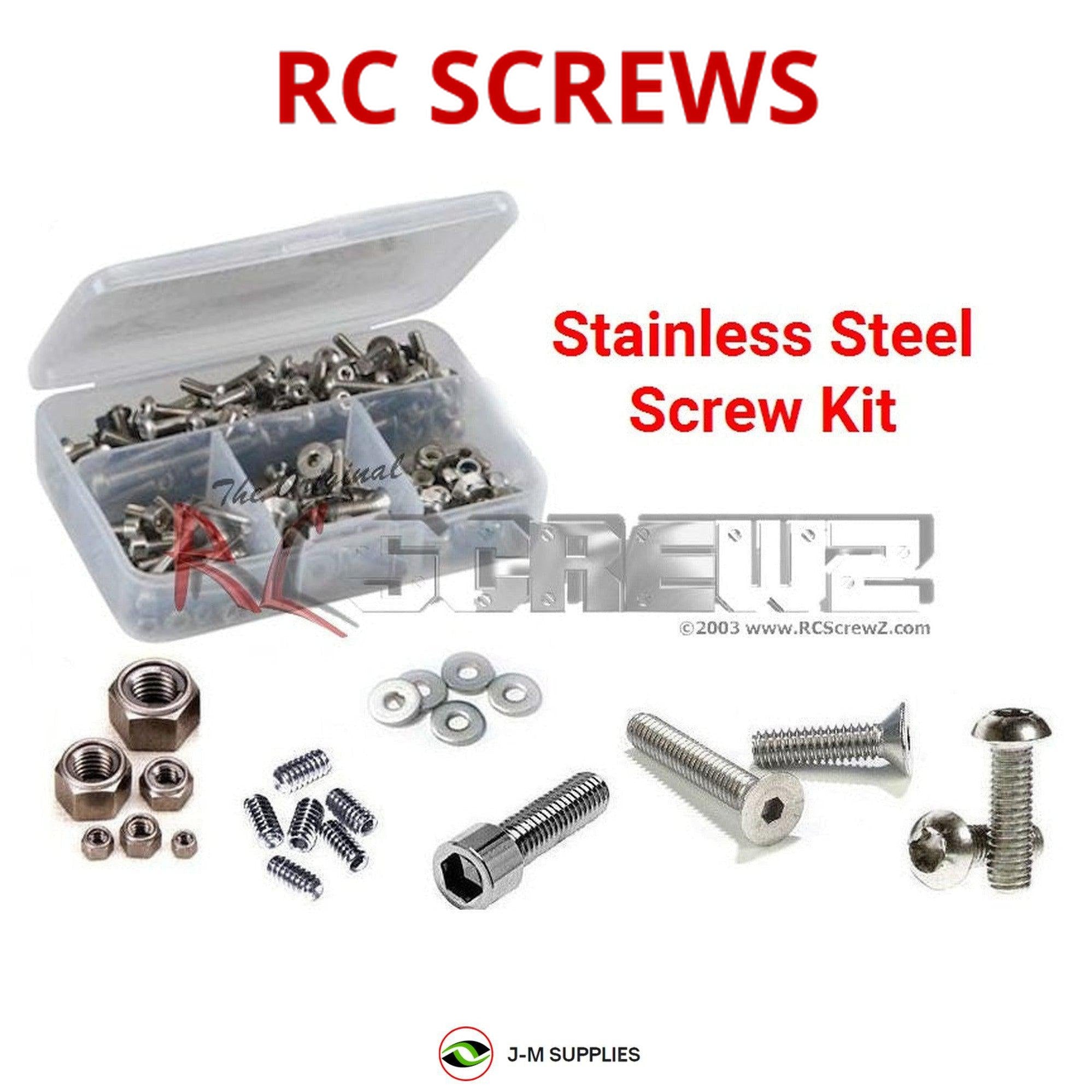 RCScrewZ Stainless Screw Kit hot011 for Hot Bodies Stadium Pro 1/8th | SET - Picture 1 of 12