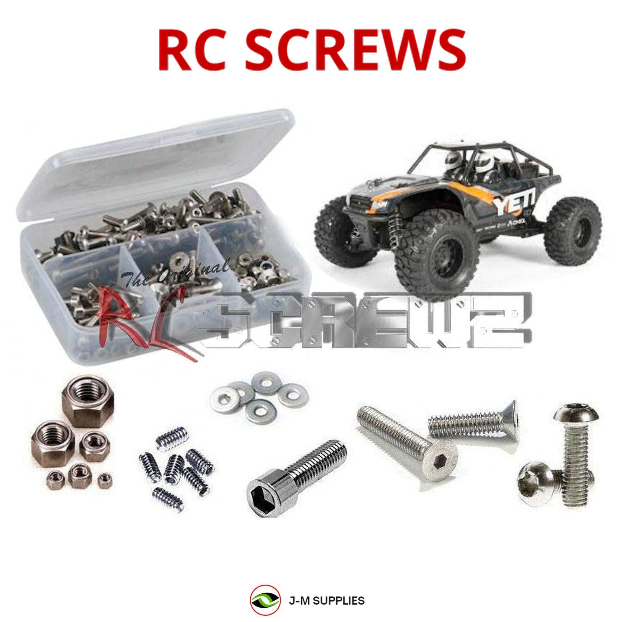 RCScrewZ Stainless Steel Screw Kit axi026 for Axial Racing Yeti Jr. 1/18th 90054 - Picture 1 of 12