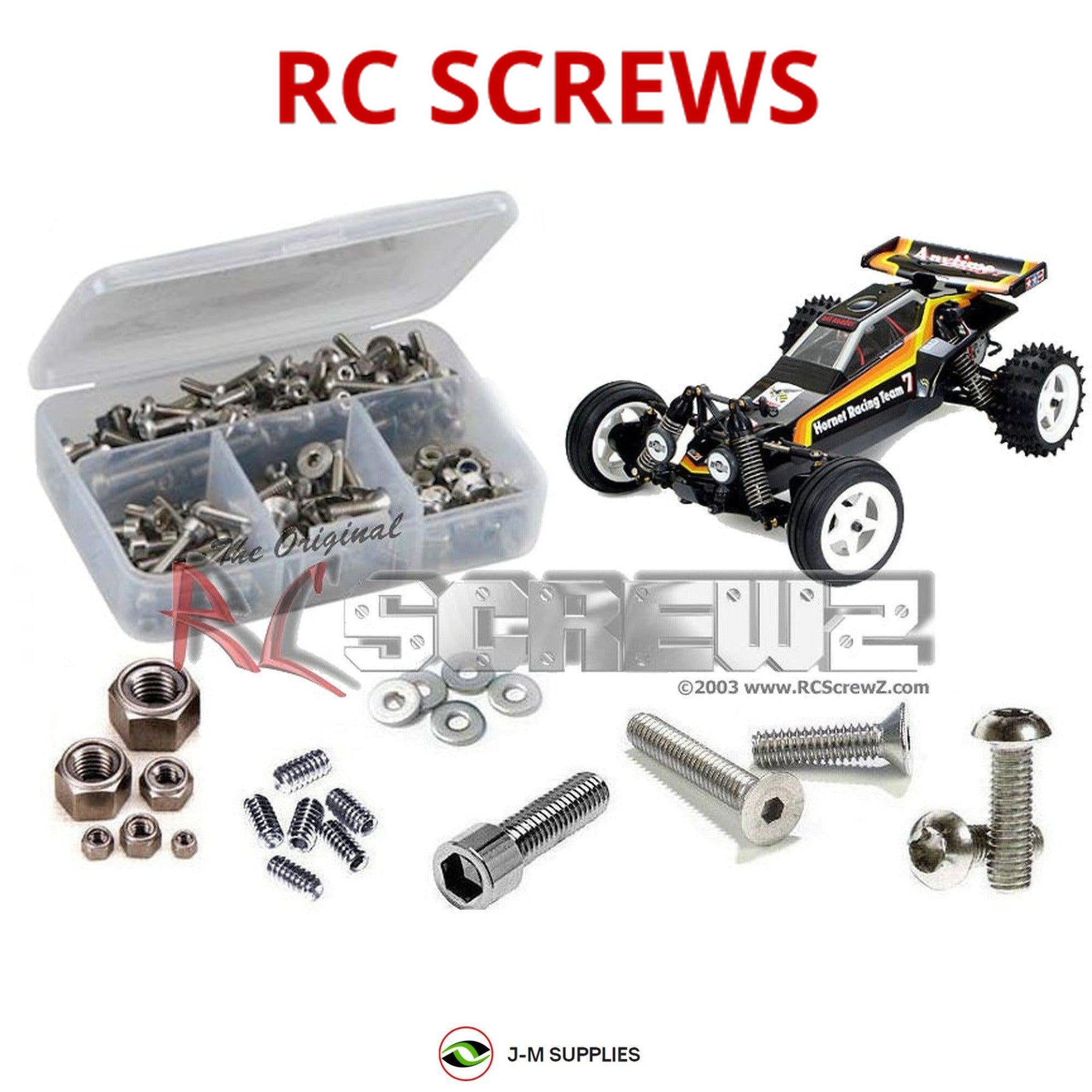 RCScrewZ Stainless Steel Screw Kit tam116 for Tamiya Tamtech GB01 Hornet - Picture 1 of 12