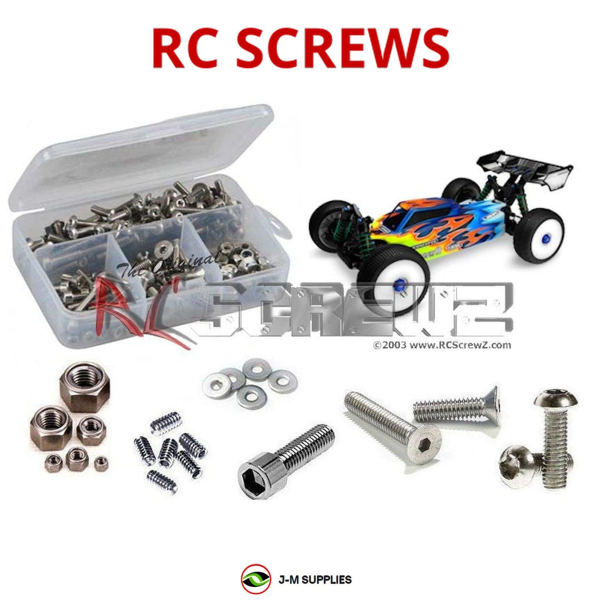 RCScrewZ Stainless Screw Kit+ tek006 for Tekno RC EB48.2 1/8 Buggy TKR5002 | UPG - Picture 1 of 12