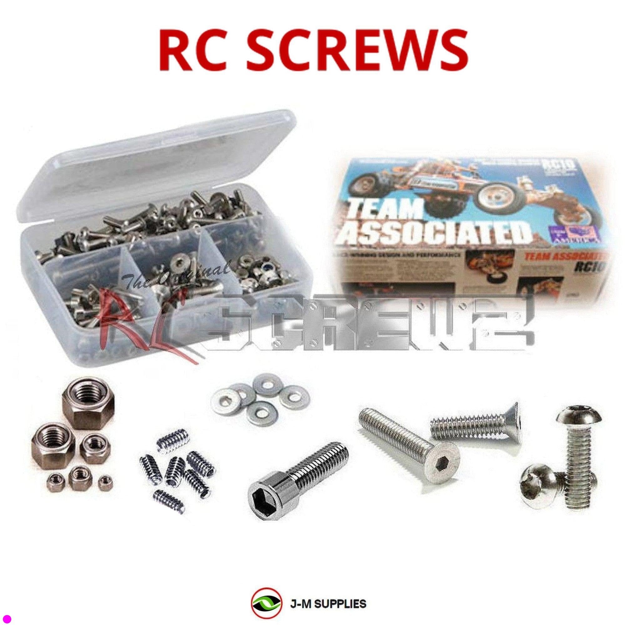 RCScrewZ Metric Stainless Screw Kit ass017m for Associated RC10 Original Rel - Picture 1 of 12