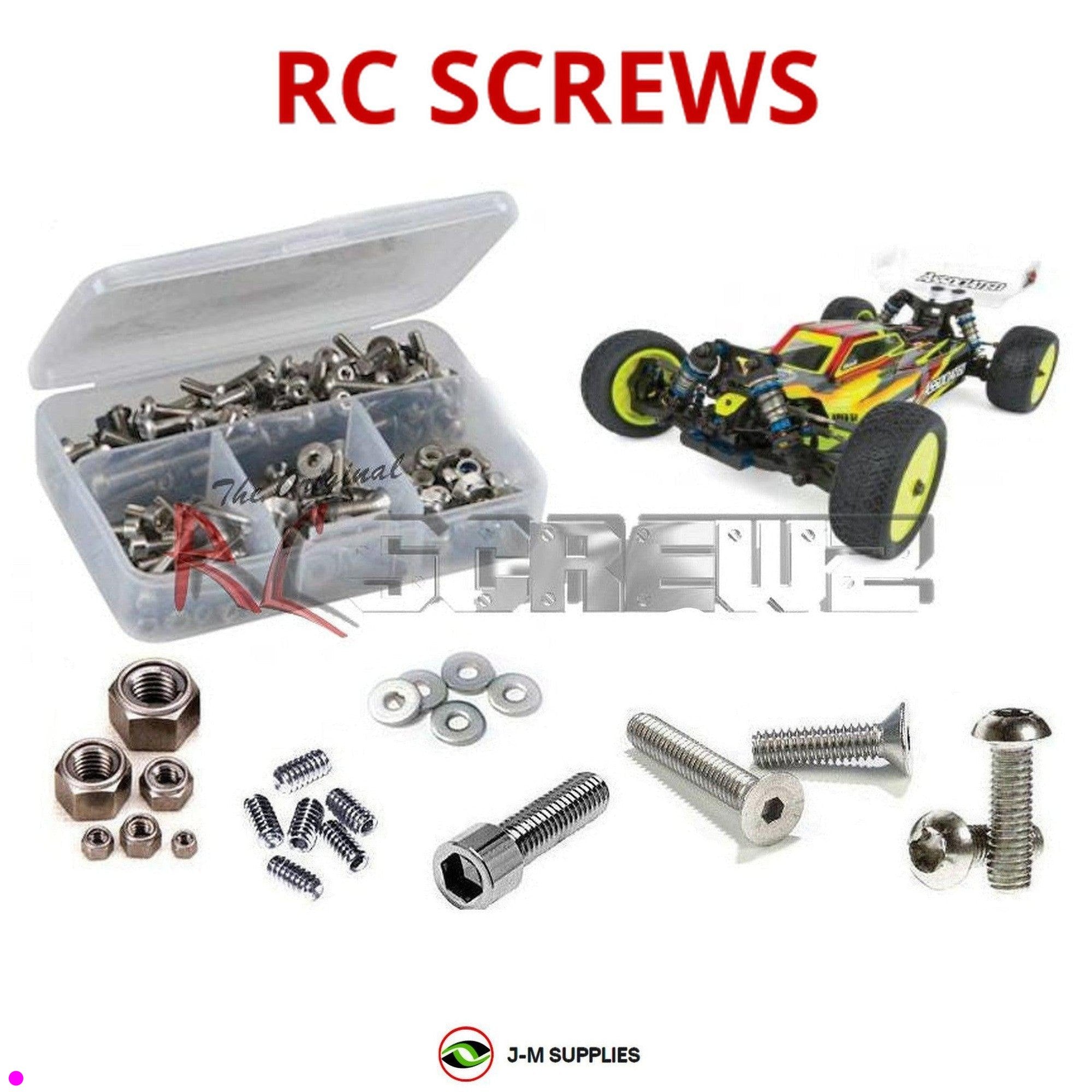 RCScrewZ Stainless Screw Kit asc111 for Associated RC10B74.1D Buggy 90028 - Picture 1 of 12