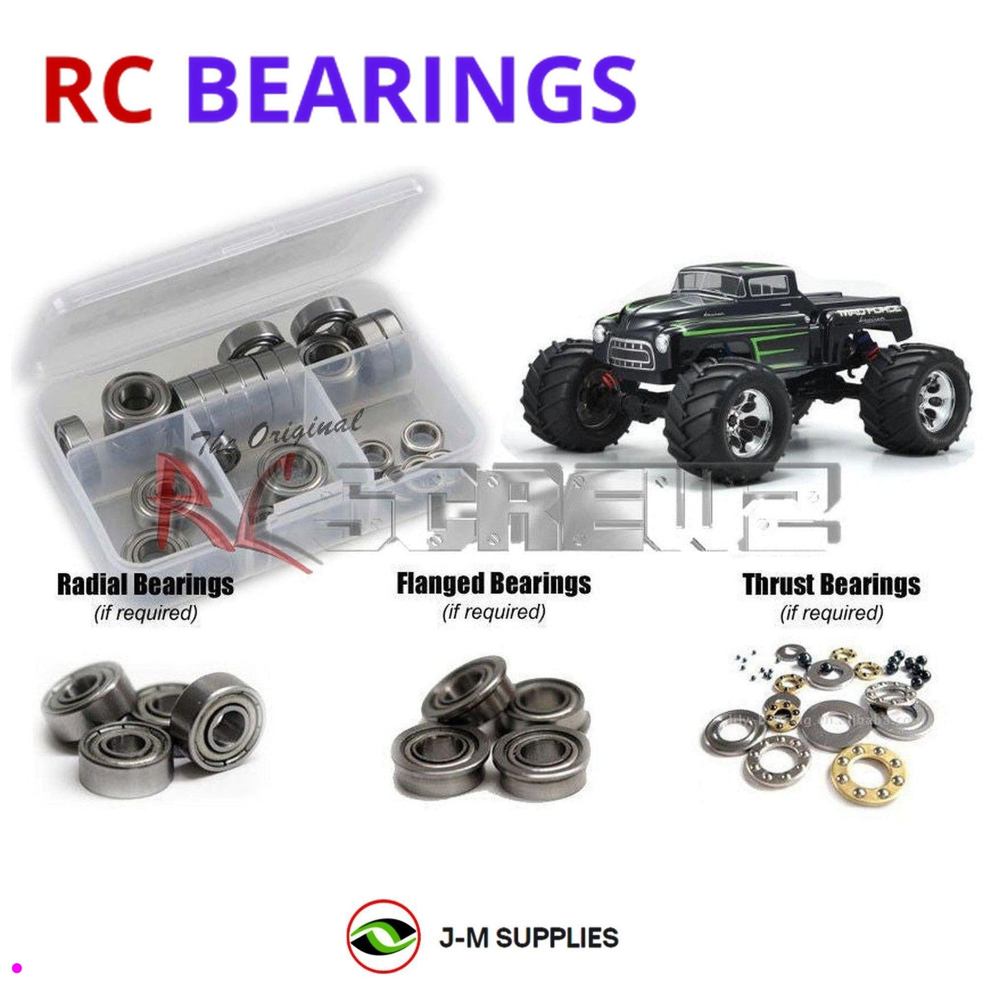 RCScrewZ Metal Shielded Bearings kyo132b for Kyosho Mad Force Kruiser 2.0 #31229 - Picture 1 of 12