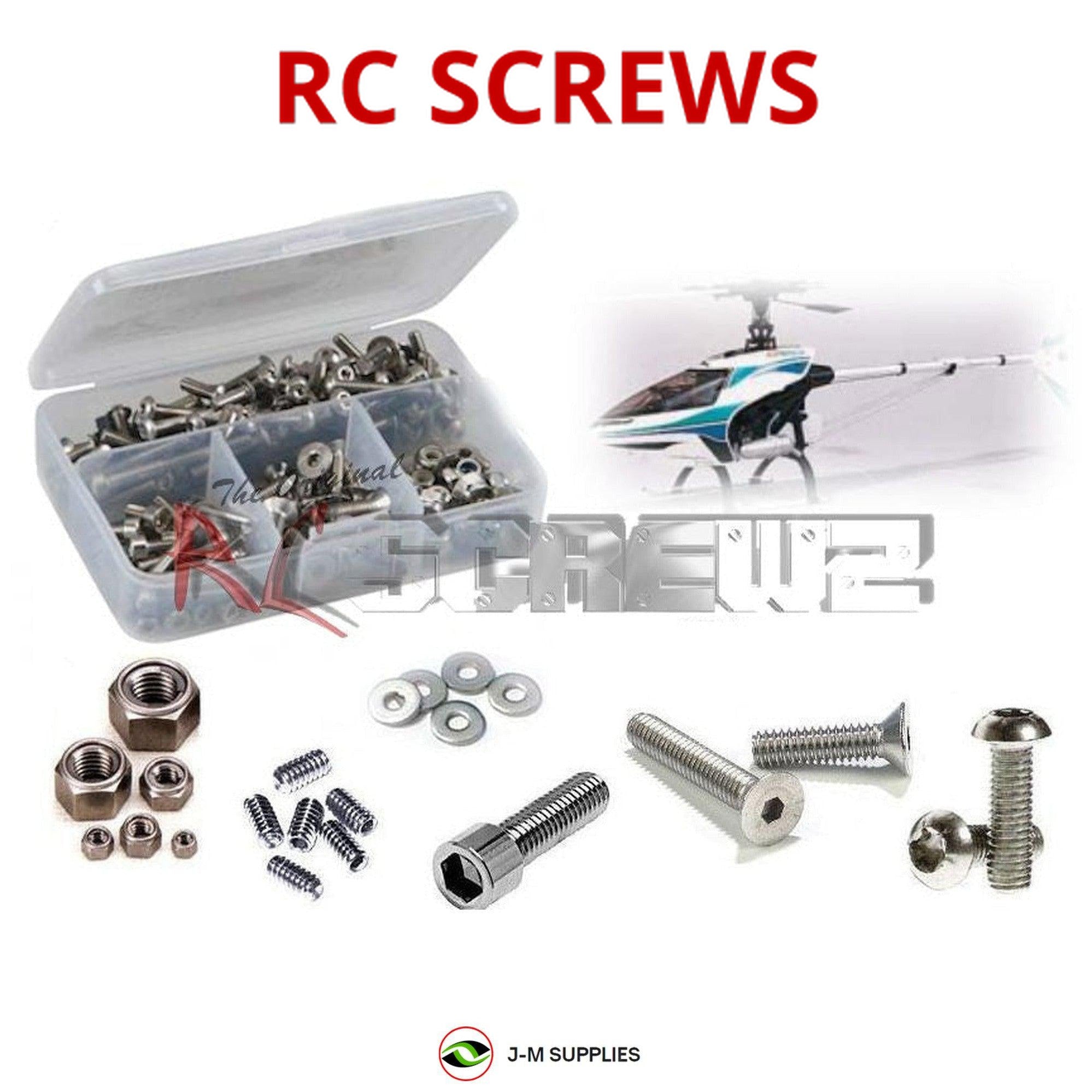 RCScrewZ Stainless Steel Screw Kit kyo053 for Kyosho Nexus 30 - Picture 1 of 12