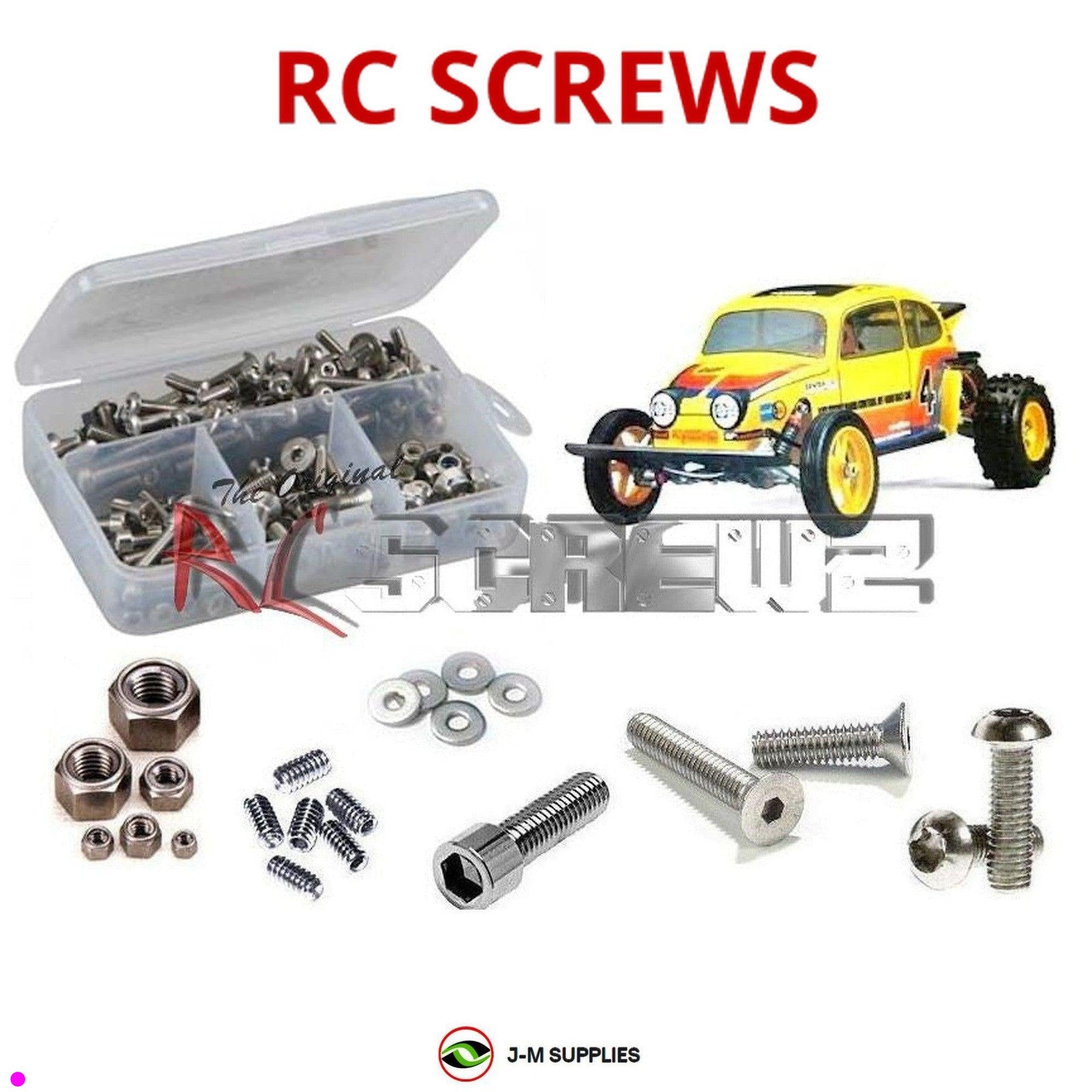 RCScrewZ Stainless Screw Kit kyo153 for Kyosho Beetle Racer 2014 1/10 2WD #30614 - Picture 1 of 12