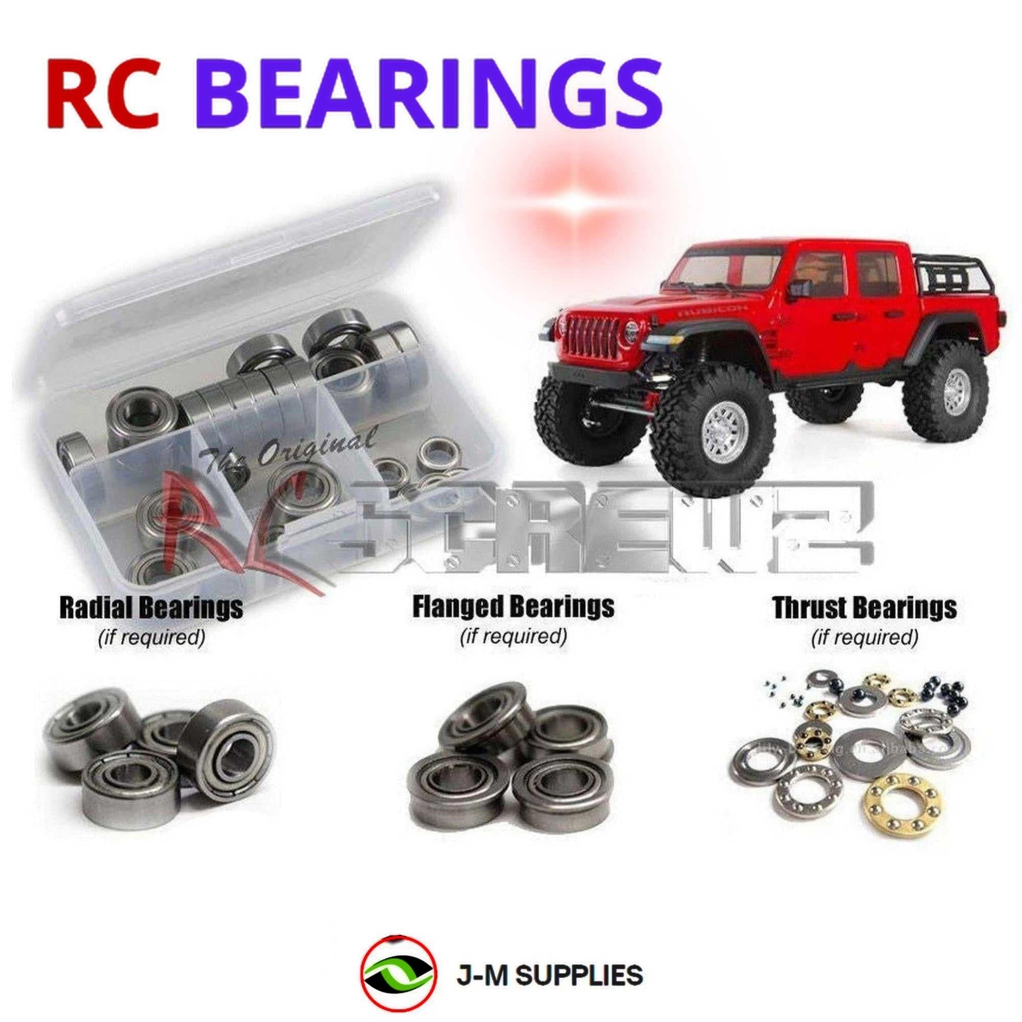 RCScrewZ Metal Shielded Bearings axi041b for Axial SCX10 III Jeep JT Gladiator - Picture 1 of 12