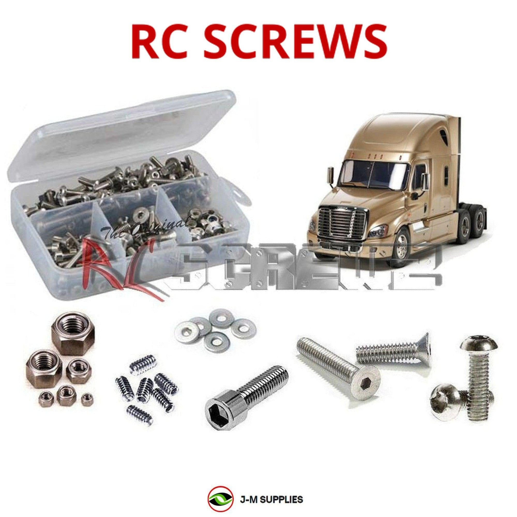 RCScrewZ Stainless Screw Kit tam160 for Tamiya Freightliner Cascadia 56340 - Picture 1 of 12