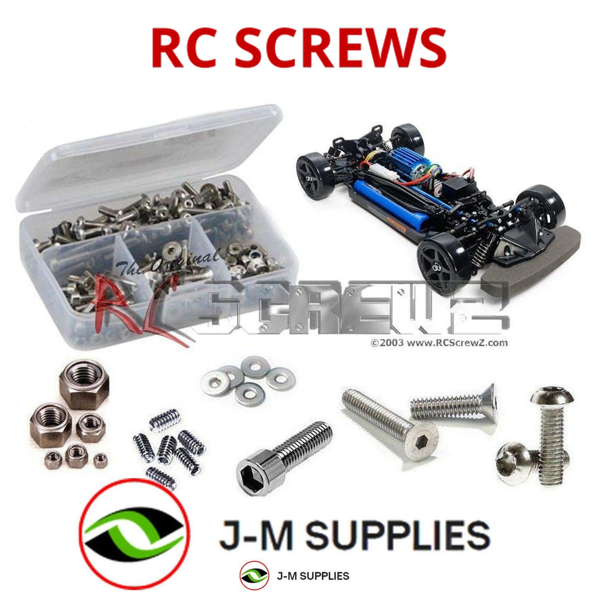 RCScrewZ Stainless Steel Screw Kit tam183 for Tamiya TT-02D Type "S" #47301 - Picture 1 of 12