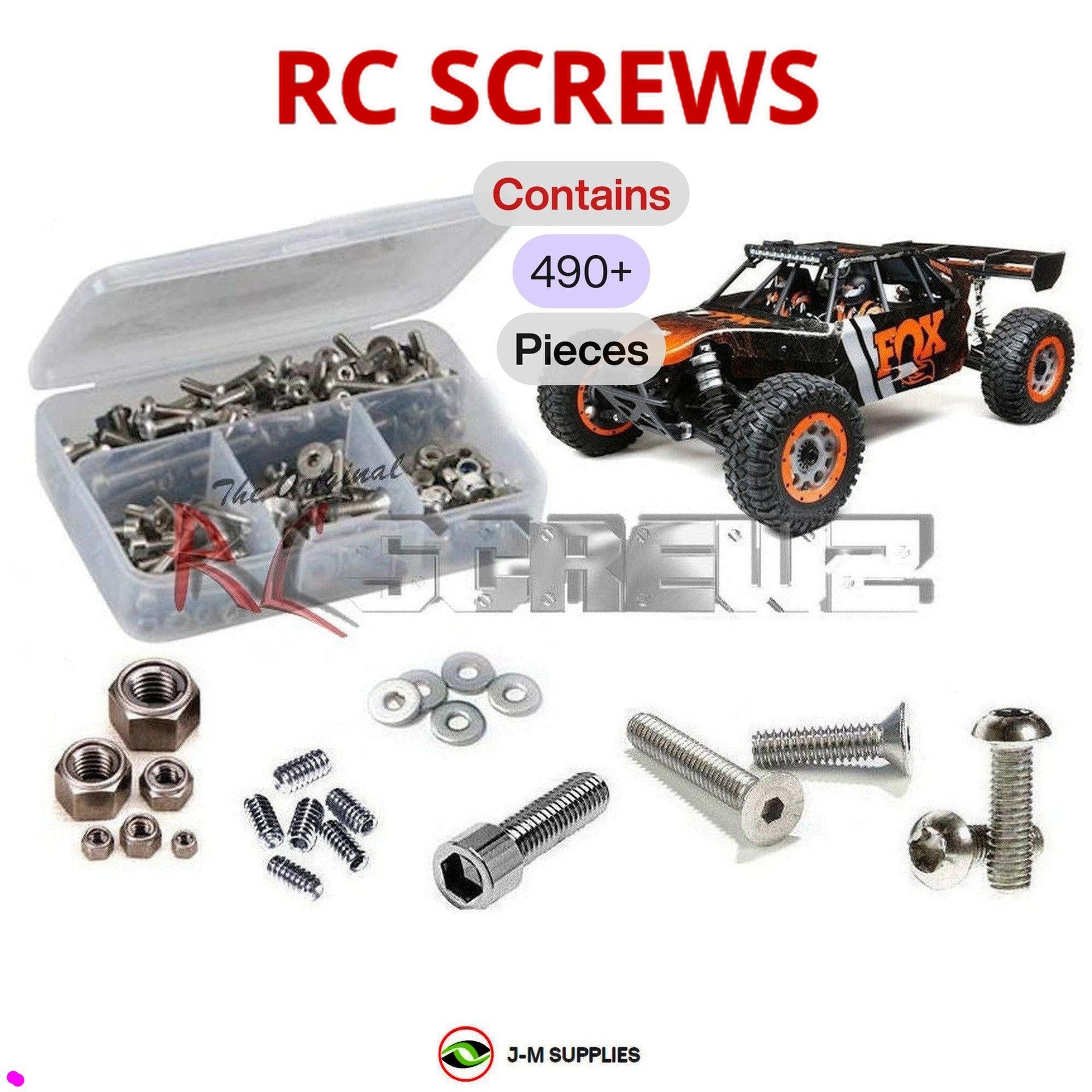 RCScrewZ Stainless Screw Kit los118 for Team Losi DBXL-E 2.0 1/5 #LOS05020 - Picture 1 of 12