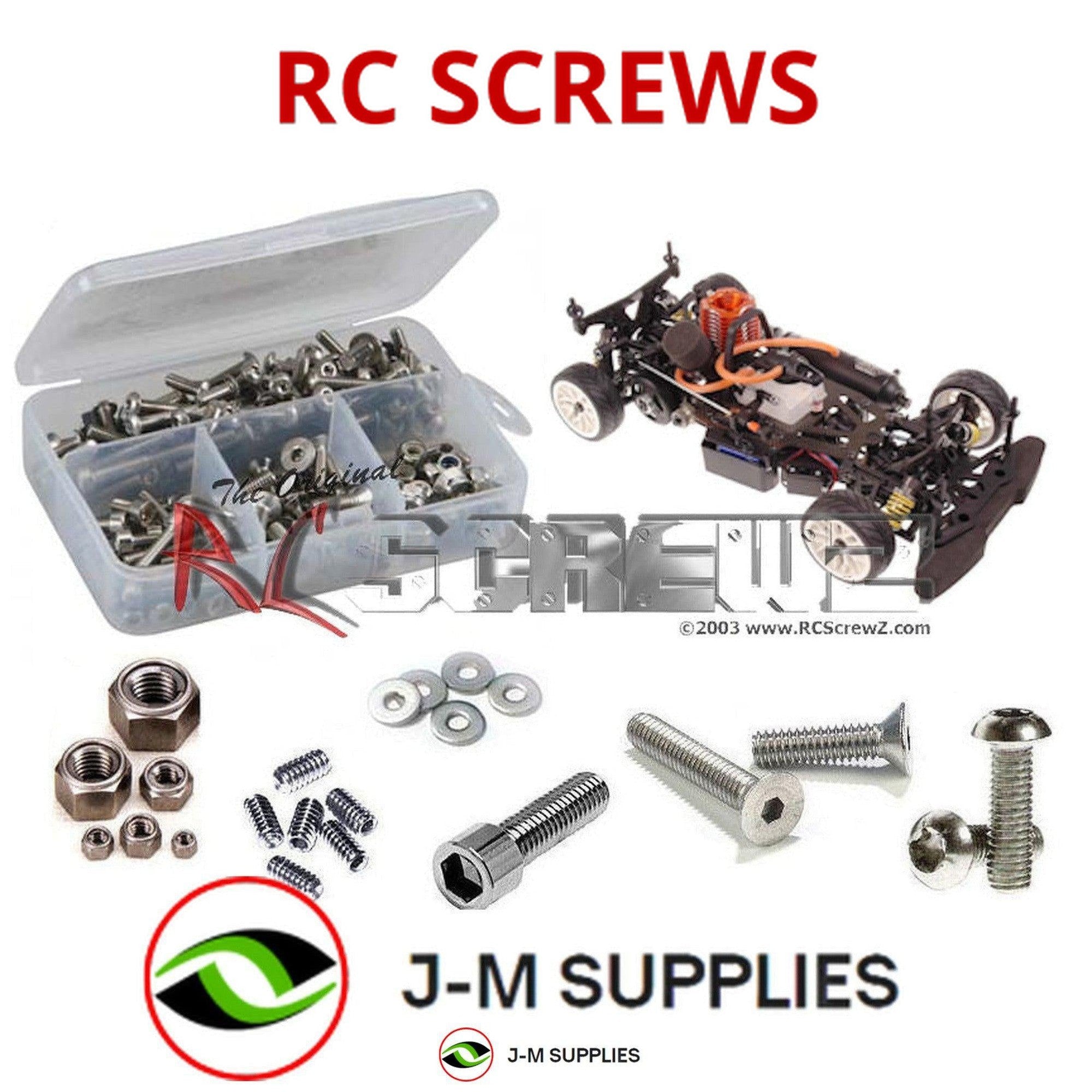 RCScrewZ Stainless Steel Screw Kit ser010 for Serpent 710/R - Picture 1 of 12