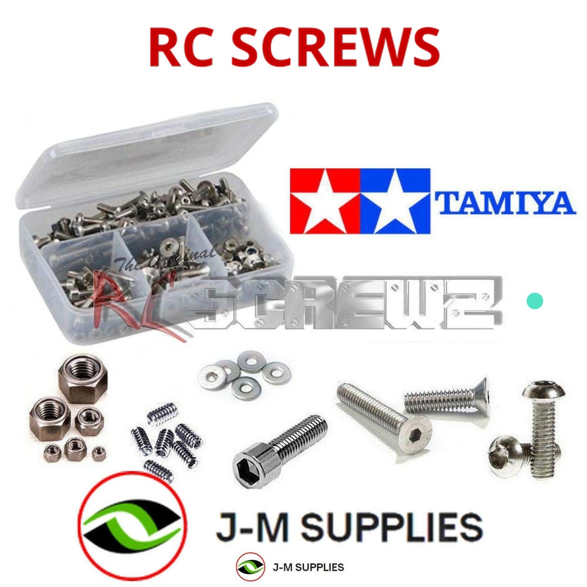 RCScrewZ Stainless Steel Screw Kit tam127 for Tamiya F104 Pro - Picture 1 of 12