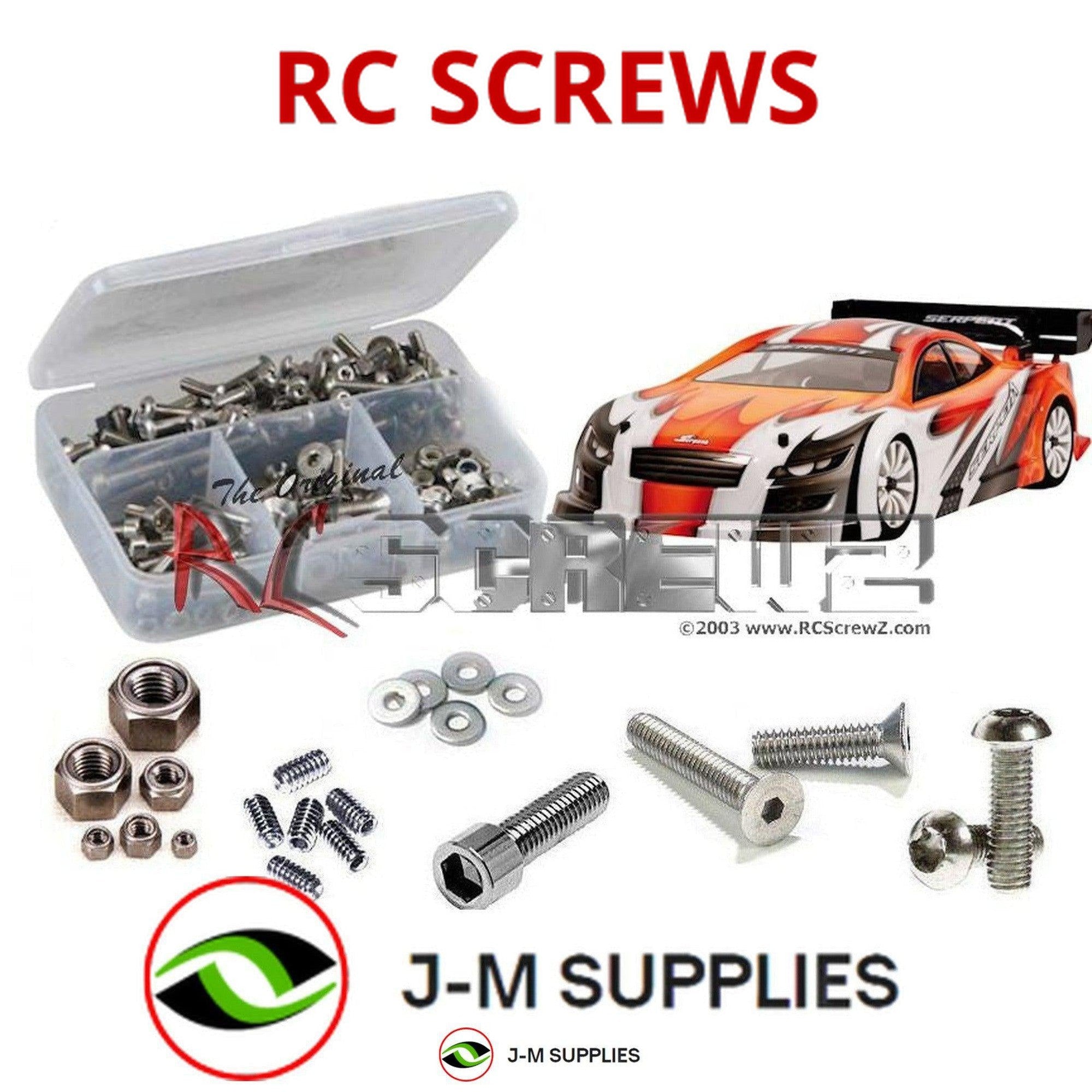 RCScrewZ Stainless Screw Kit ser043 for Serpent Natrix 748-e 1/10 EP Car #804009 - Picture 1 of 12