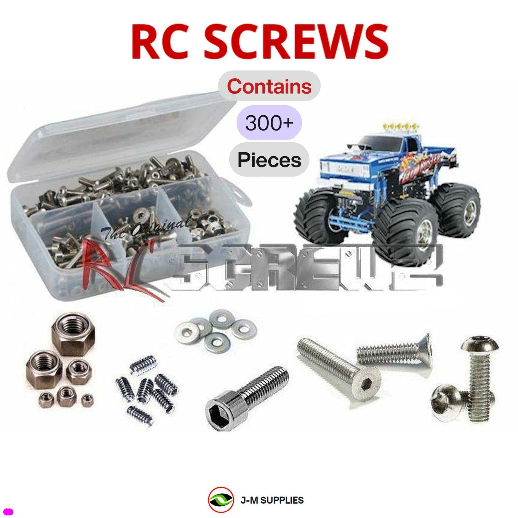 RCScrewZ Stainless Steel Screw Kit tam057 for Tamiya Super Clodbuster #58321 - Picture 1 of 12