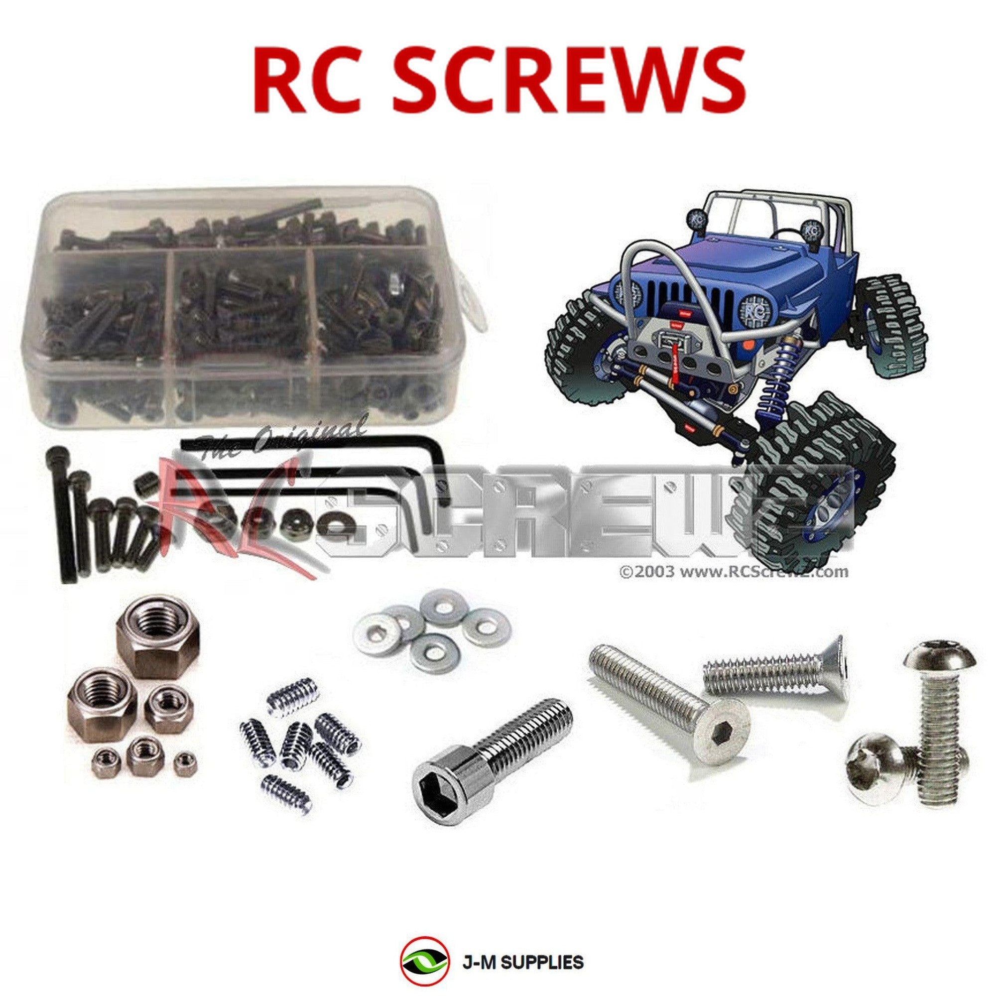 RCScrewZ Stainless Steel Screw Kit rc4wd003 for RC4WD Timber Wolf - Picture 1 of 12