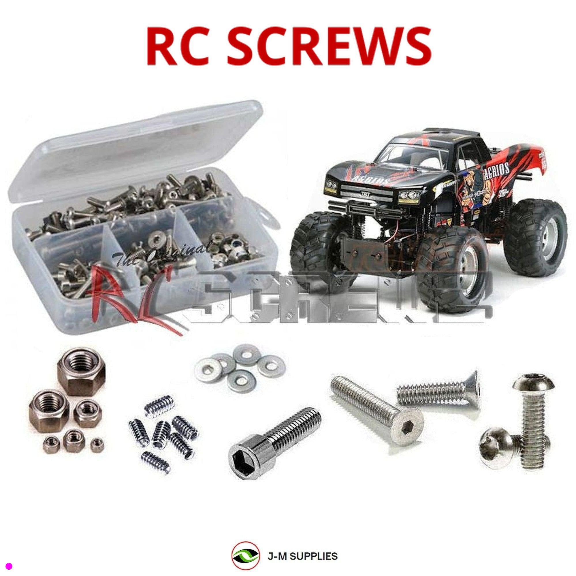 RCScrewZ Stainless Steel Screw Kit tam153 for Tamiya TXT-2 Agrios - Picture 1 of 12