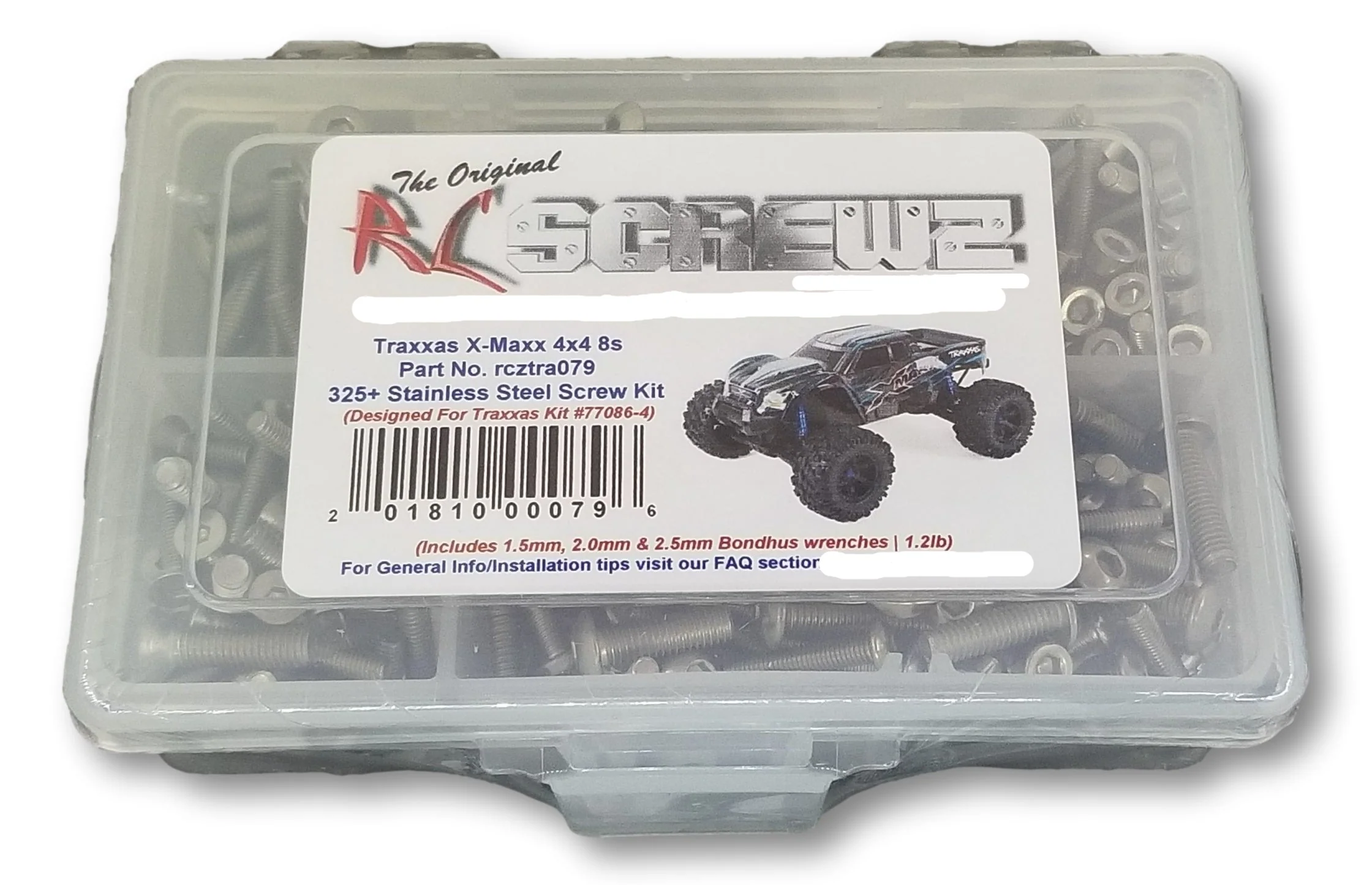 RCScrewZ Stainless Steel Screw Kit tra079 for Traxxas X-Maxx 8s #77086-4 - Picture 12 of 12