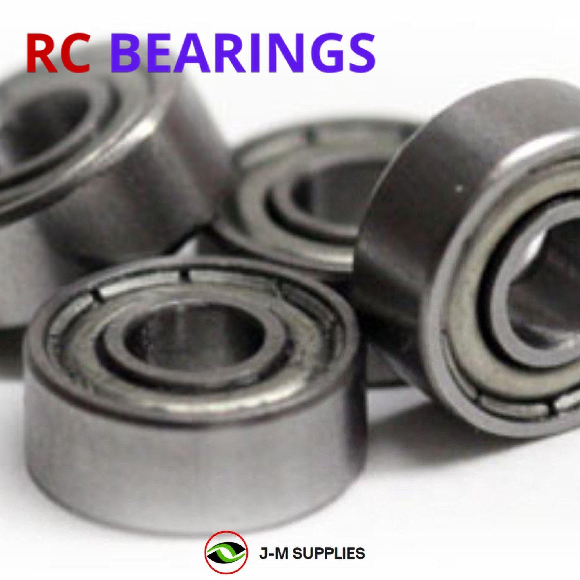 RCScrewZ Metal Shielded Bearings 3pack RCZB6800ZZ for 10mm x 19mm x 5mm - Picture 1 of 12