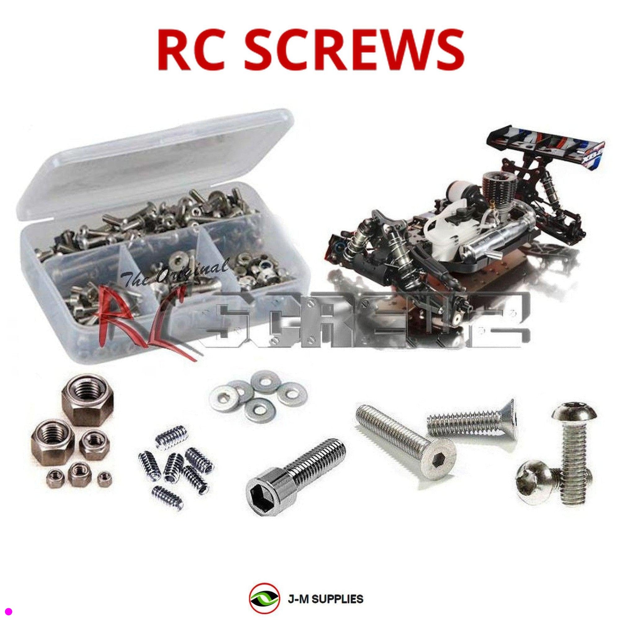 RCScrewZ Stainless Screw Kit xra064 for Team XRAY XB8 2015 1/8th Buggy #350010 - Picture 1 of 12