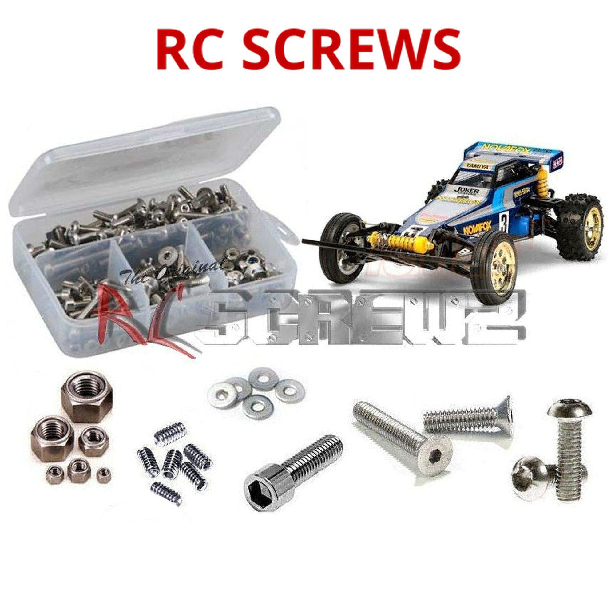 RCScrewZ Stainless Steel Screw Kit tam154 for Tamiya Nova Fox 1/10th - Picture 1 of 12