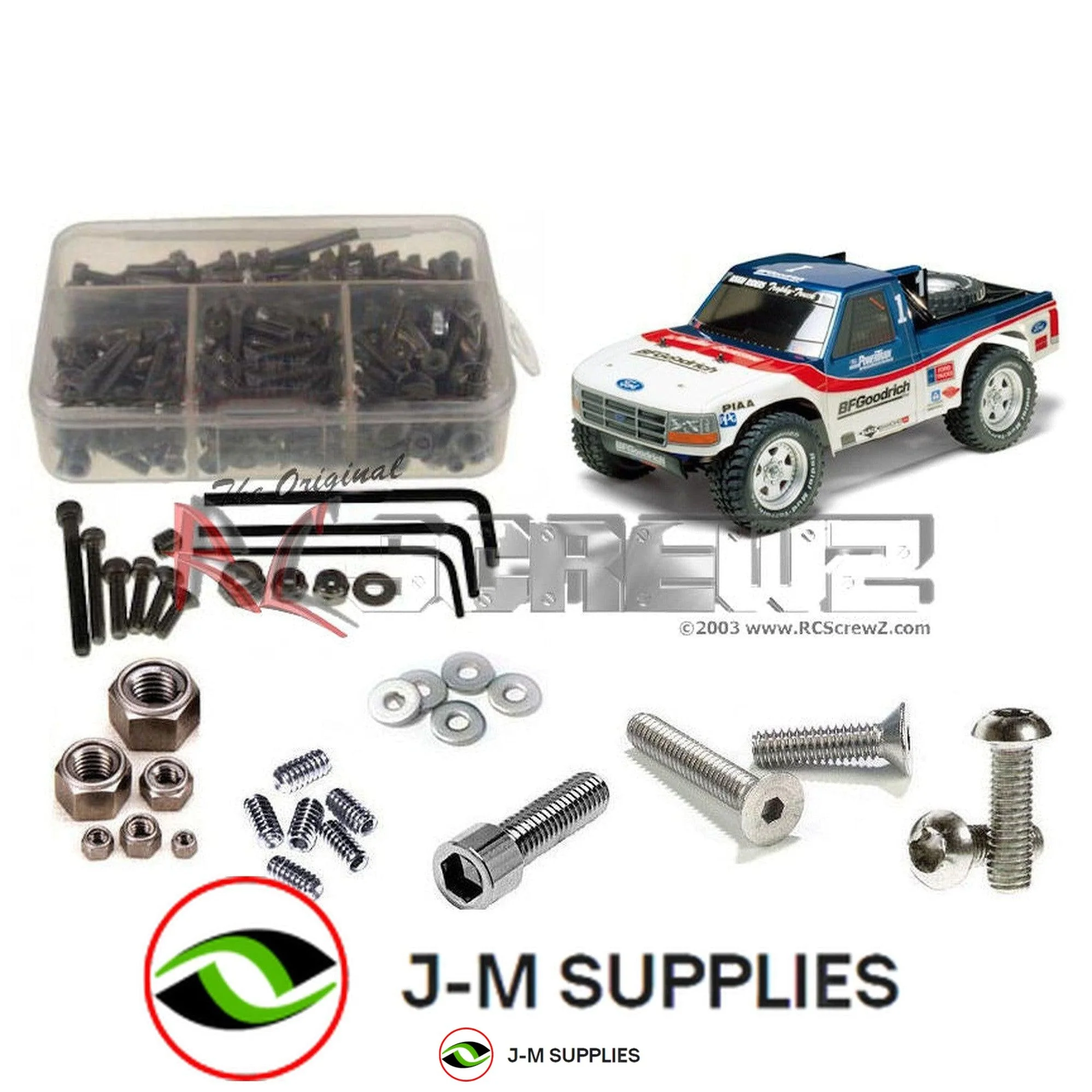 RCScrewZ Stainless Screw Kit+ tam146 for Tamiya Ford F150 Baja 1995 | PRO - Picture 1 of 12