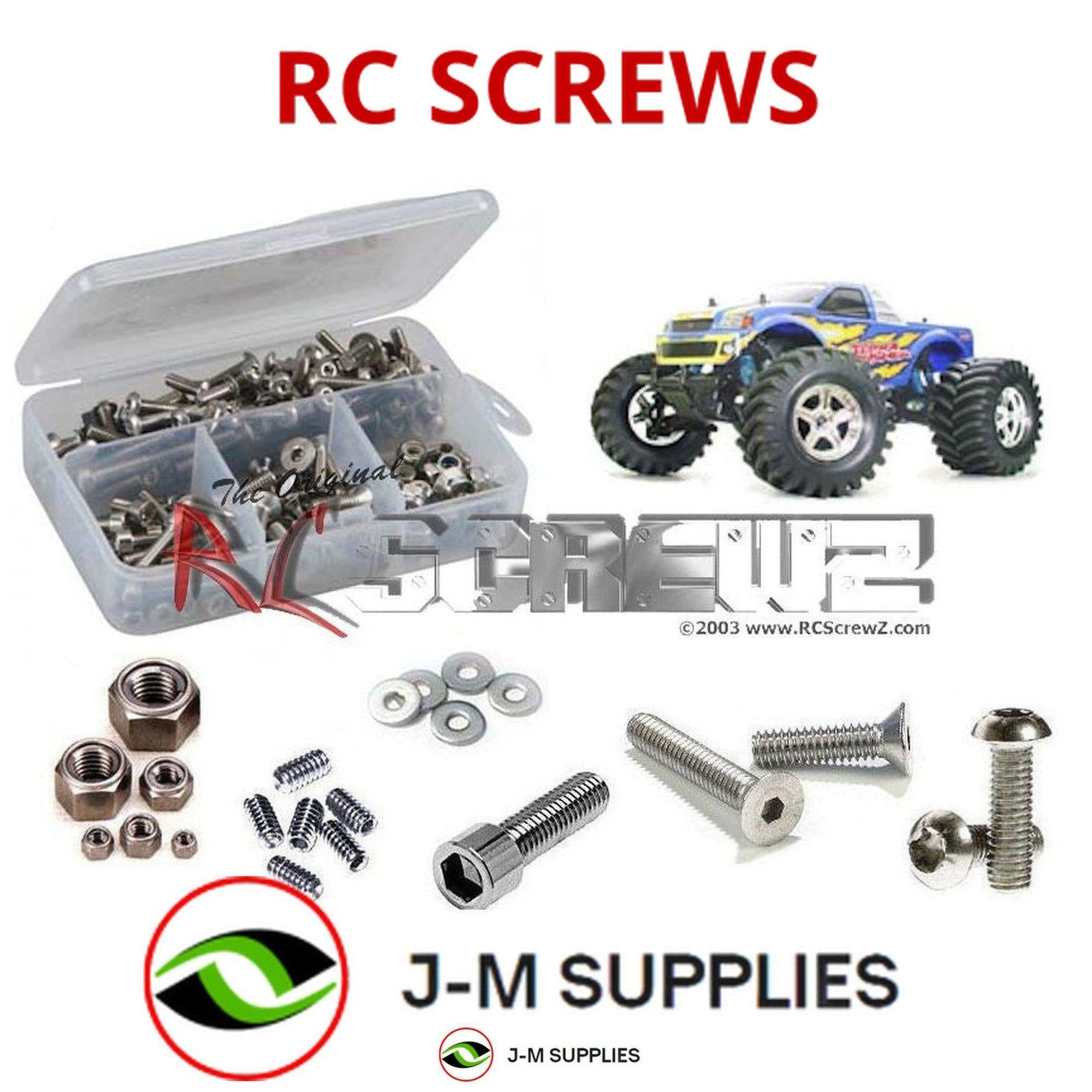 RCScrewZ Stainless Steel Screw Kit tam030 for Tamiya Terra Crusher - Picture 1 of 12