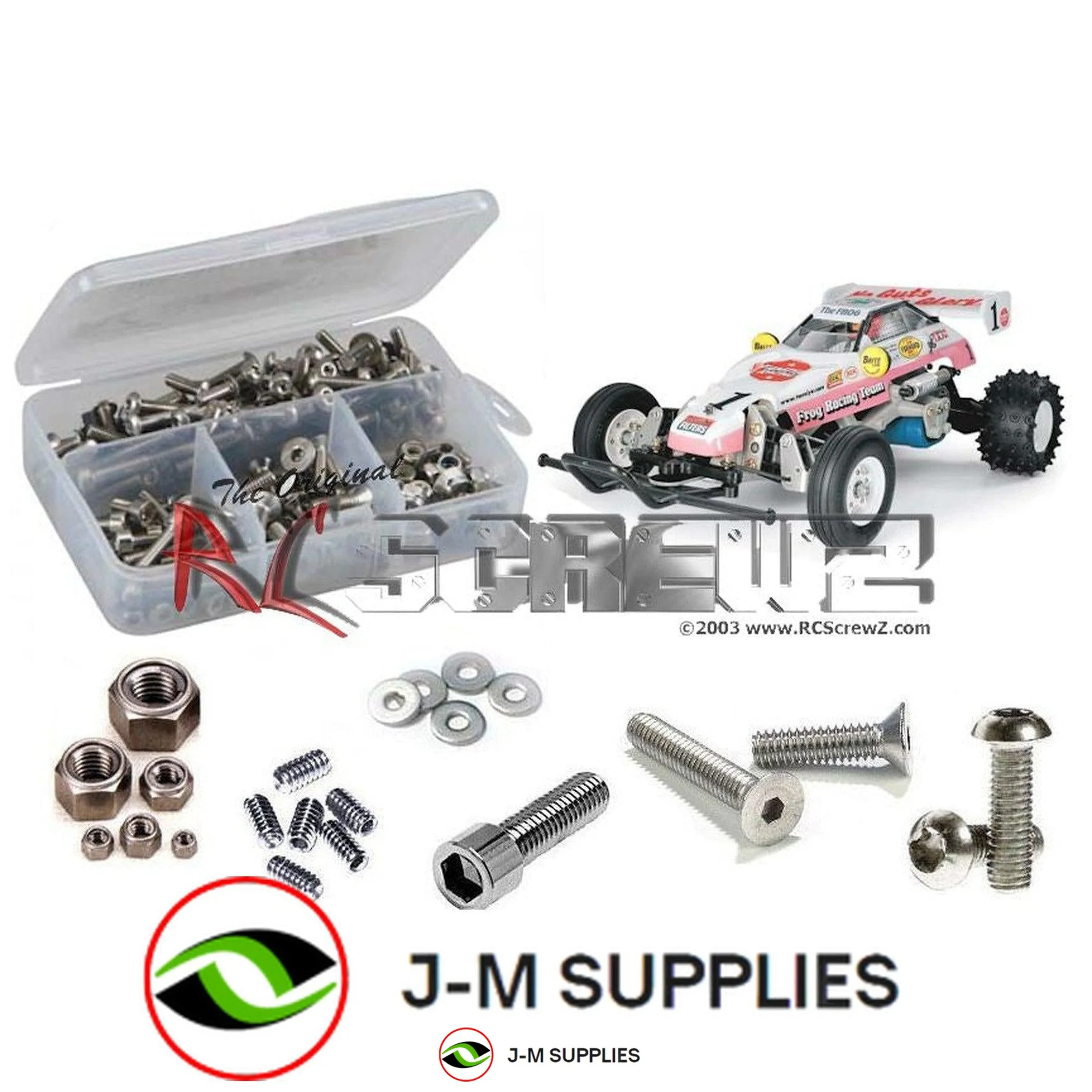 RCScrewZ Stainless Steel Screw Kit tam103 for Tamiya Frog 2005 Re-Release - Picture 1 of 12