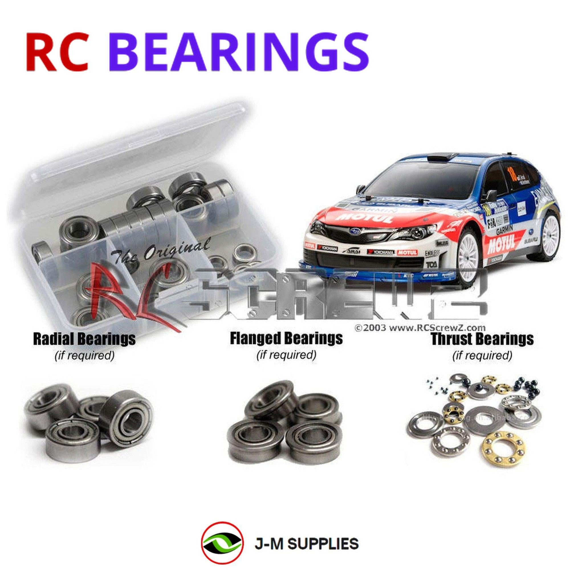 RCScrewZ Metal Shielded Bearing Kit tam149b for Tamiya XV-01/Pro #58526 - Picture 1 of 12