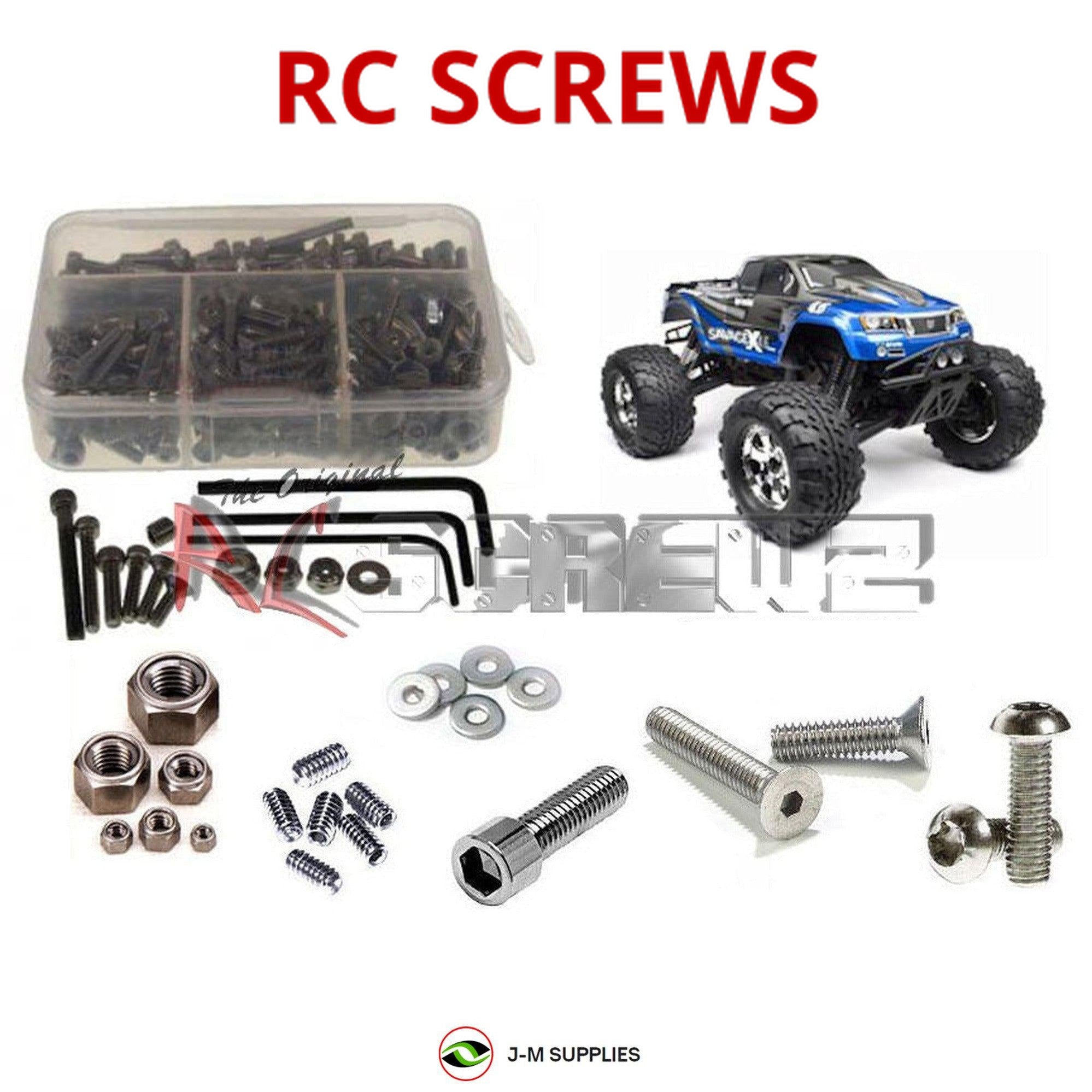 RCScrewZ Stainless Steel Screw Kit hpi041 for HPI Racing Savage X .46 - Picture 1 of 12