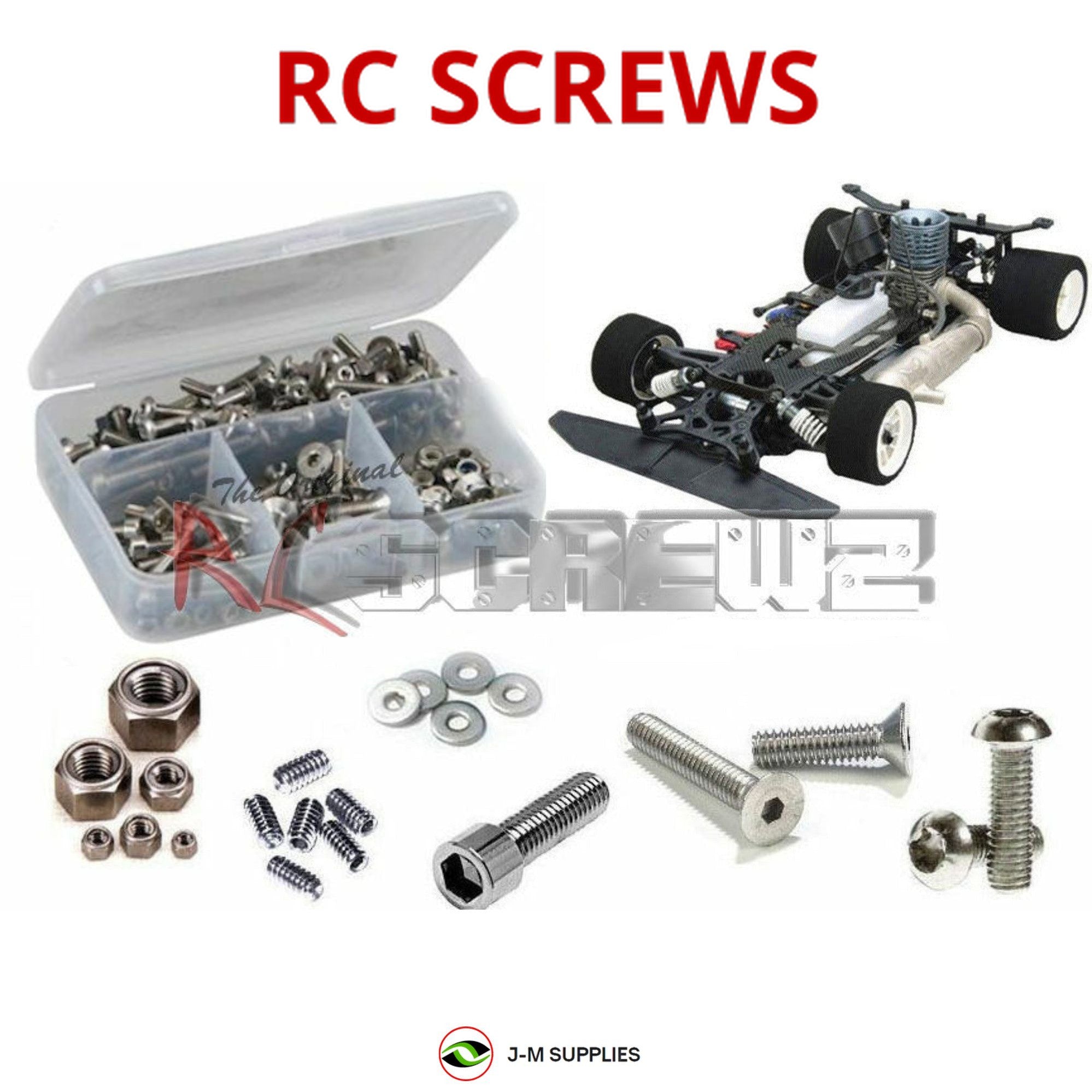 RCScrewZ Stainless Steel Screw Kit mug016 for Mugen Seiki MRX4 X/R 1/8 Nitro - Picture 1 of 12