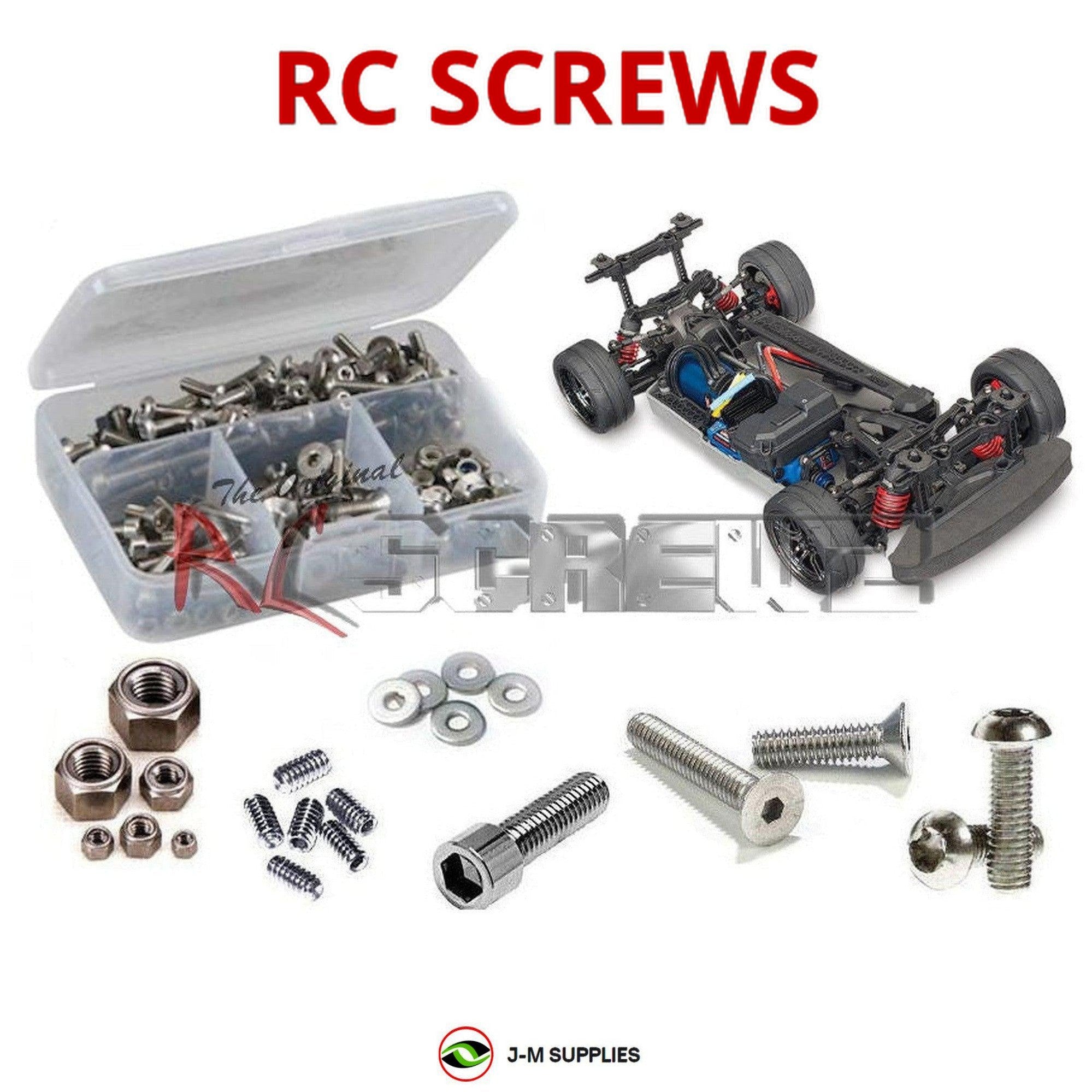 RCScrewZ Stainless Screw Kit for Traxxas 4-Tec 2.0 VXL AWD 1/10 83076-4 tra108 - Picture 1 of 12