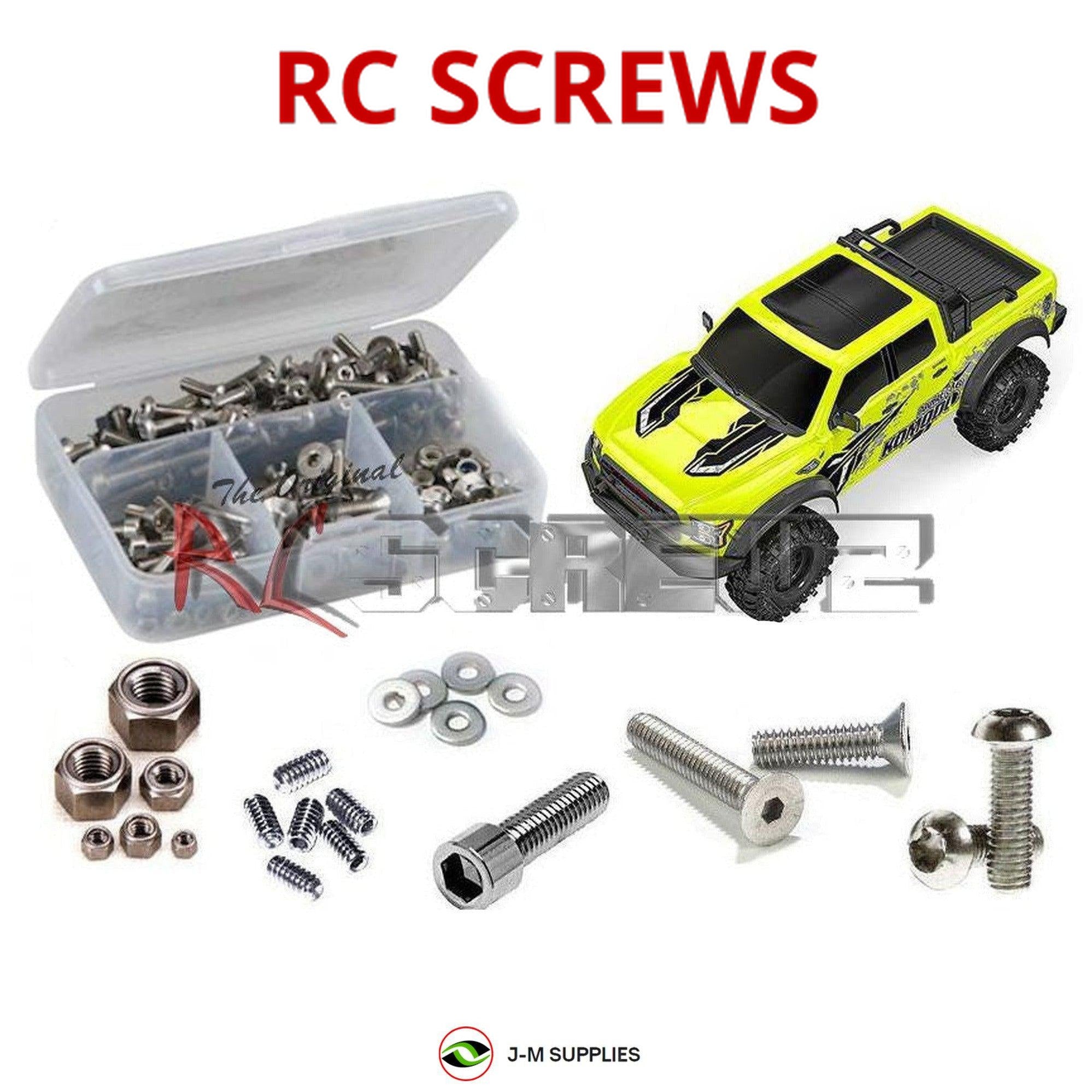 RCScrewZ Stainless Screw Kit gma016 for GMade GS02 Komodo Double Cab TS #GM57004 - Picture 1 of 12