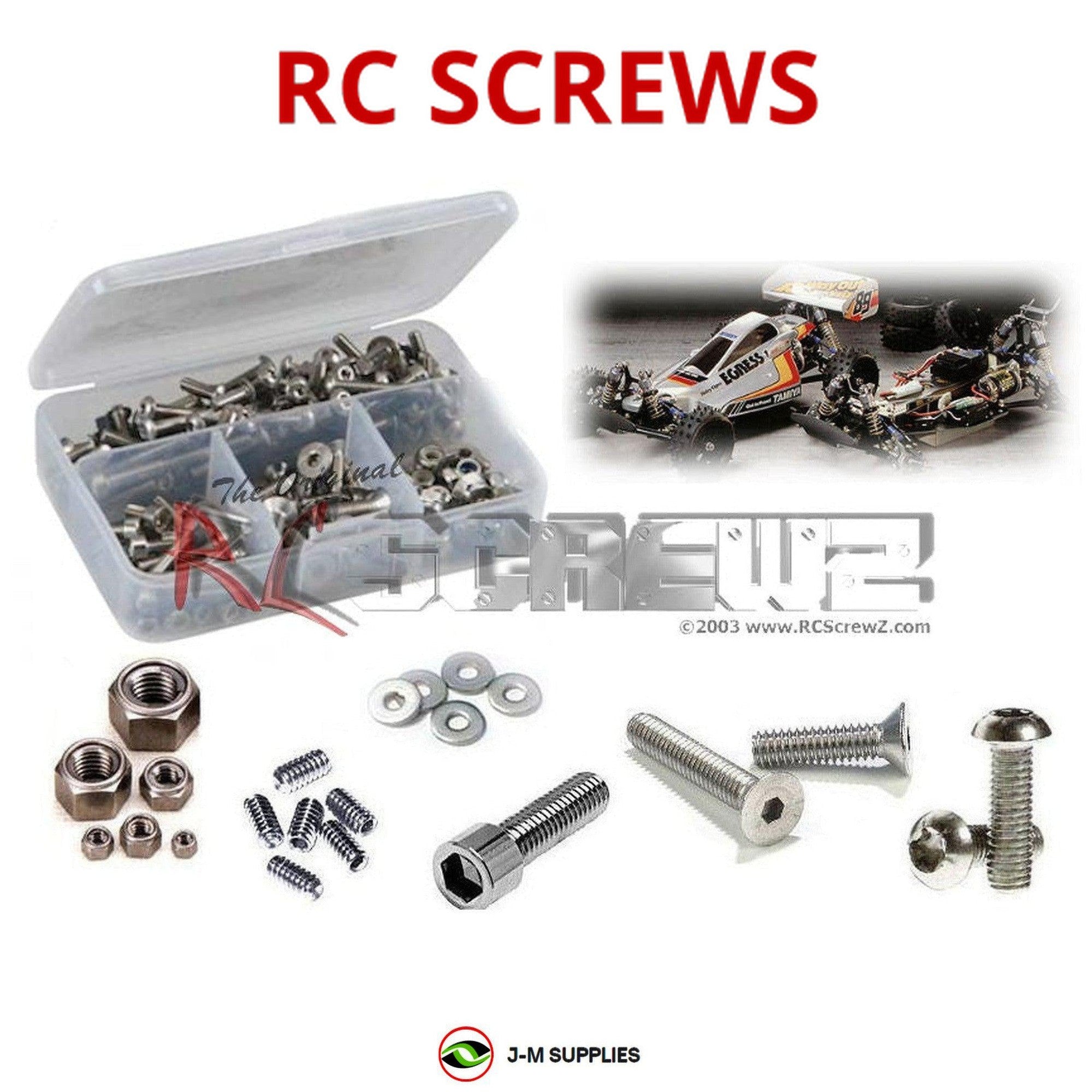 RCScrewZ Stainless Steel Screw Kit tam014 for Tamiya Egress Vintage | #58079 - Picture 1 of 12