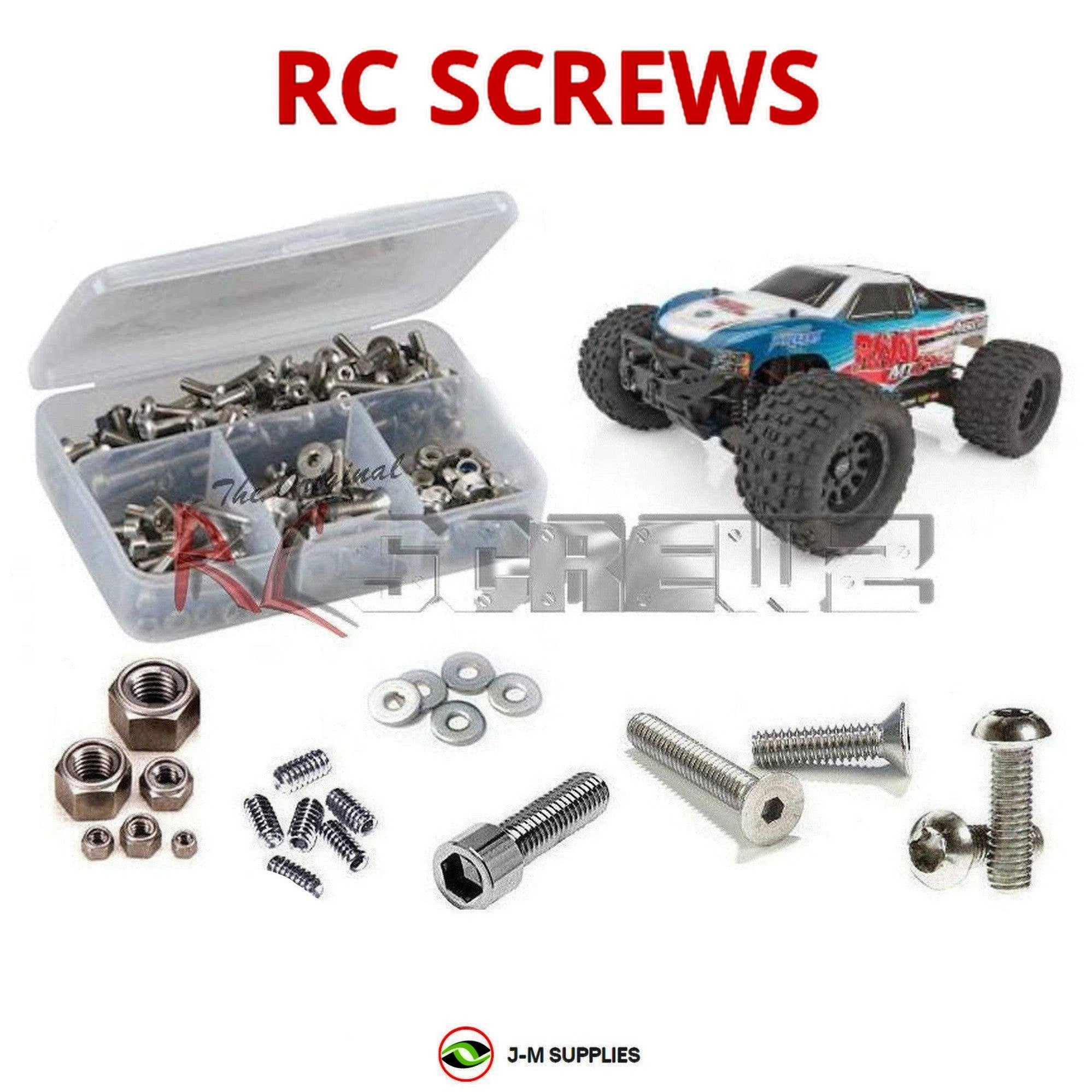 RCScrewZ Stainless Steel Screw Kit for Associated Rival MT10 #20516 asc131 - Picture 1 of 12