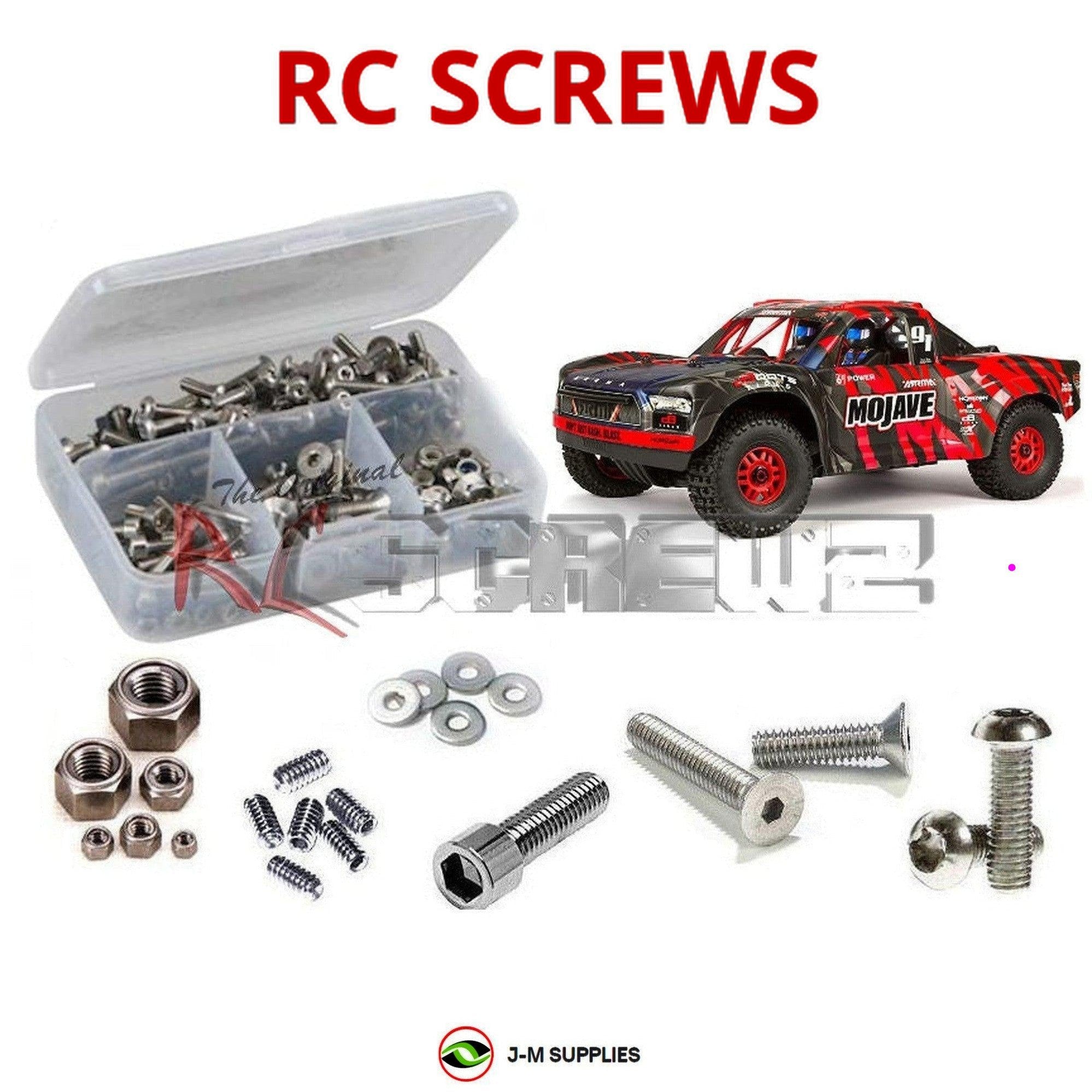 RCScrewZ Stainless Screw Kit for Arrma RC MOJAVE 6S V2 4WD BLX Desert ARA7604 - Picture 1 of 12