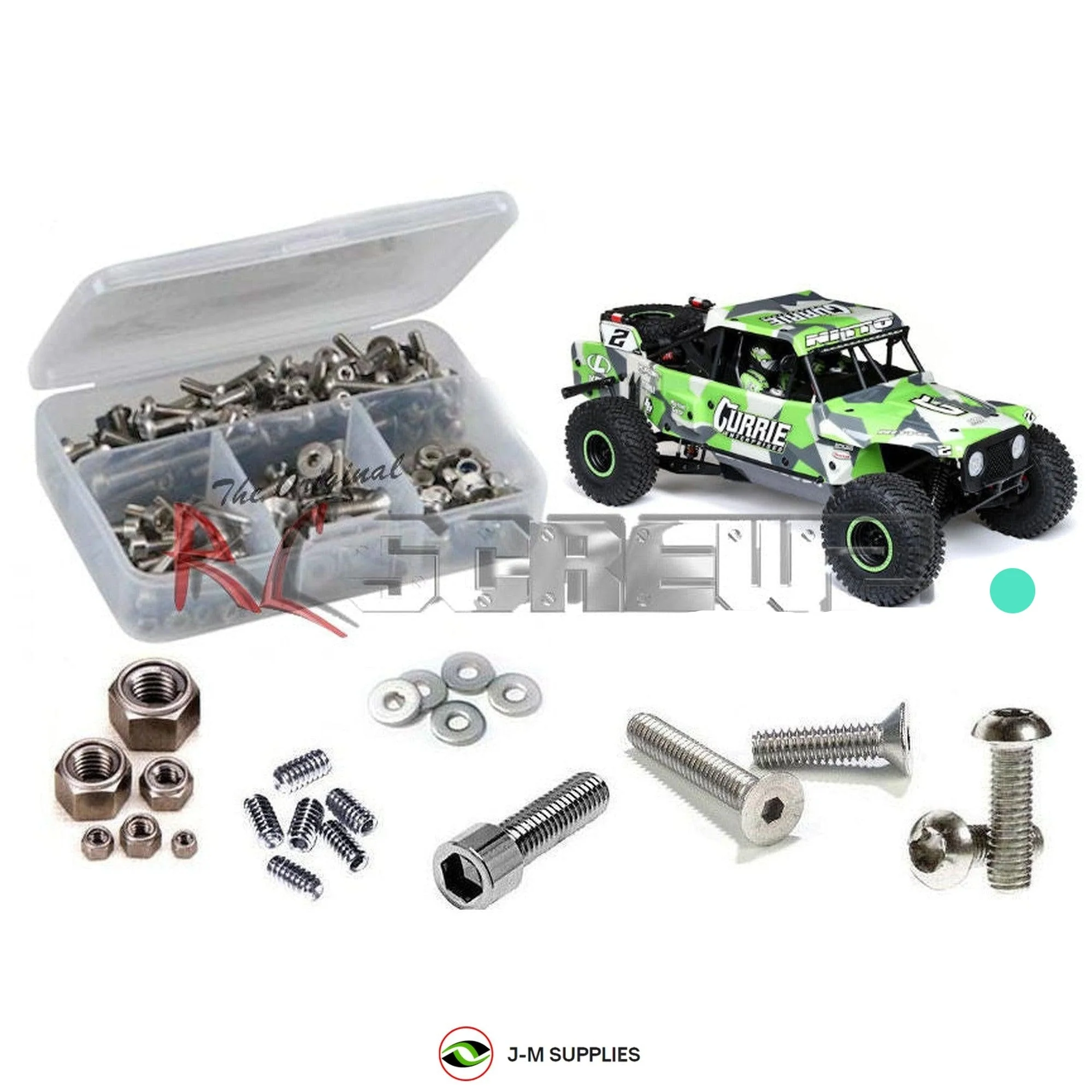 RCScrewZ Stainless Screw Kit los132 for Losi Hammer Rey U4 4wd 1/10th #LOS03030 - Picture 1 of 12