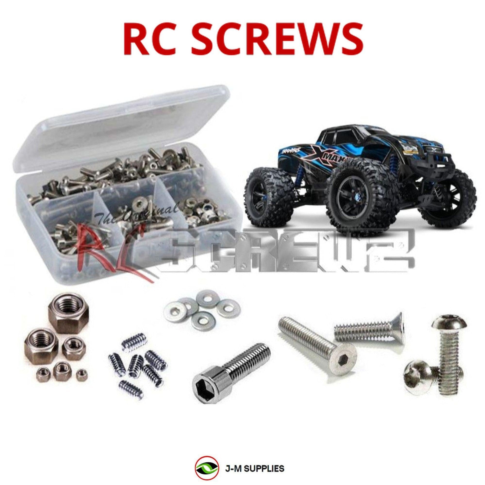 RCScrewZ Stainless Steel Screw Kit tra061 for Traxxas X-Maxx 4x4 Truck 77076-1 - Picture 1 of 12