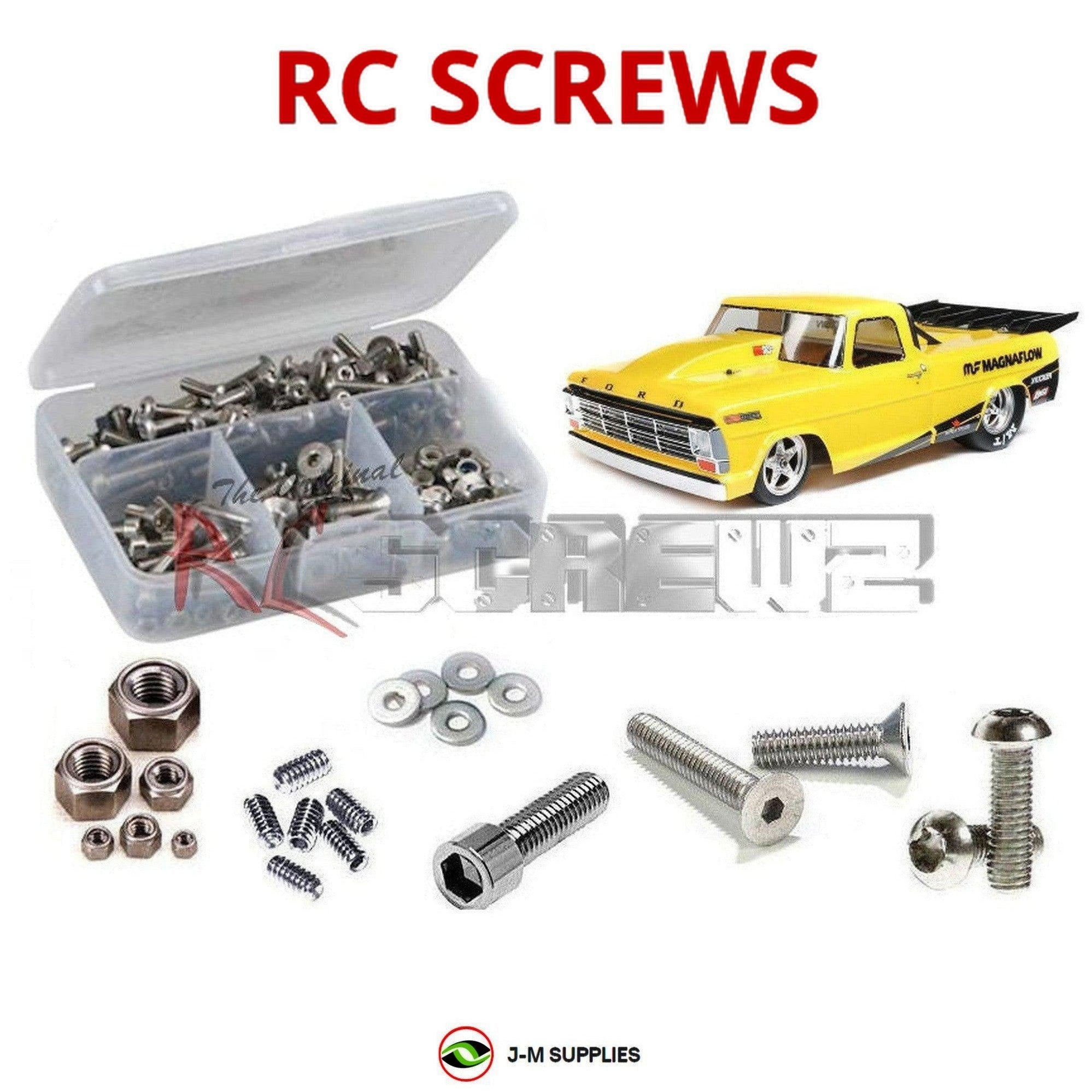 RCScrewZ Stainless Screw Kit los139 for Losi '68 Ford F100 22S Drag Truck - Picture 1 of 12