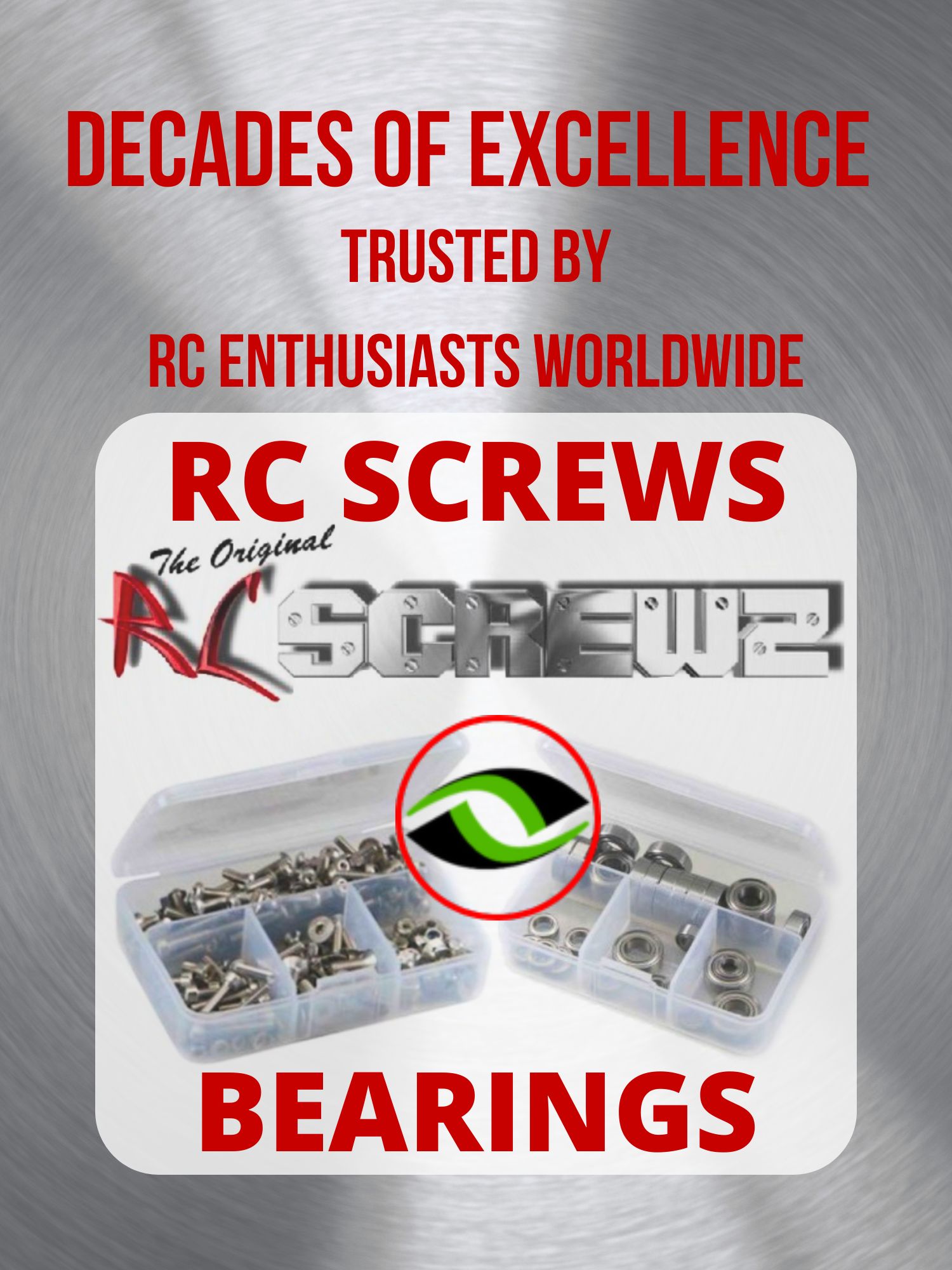 RCScrewZ Rubber Shielded Bearing ser006r for Serpent Vector NT 2002 909020 | SET - Picture 2 of 12