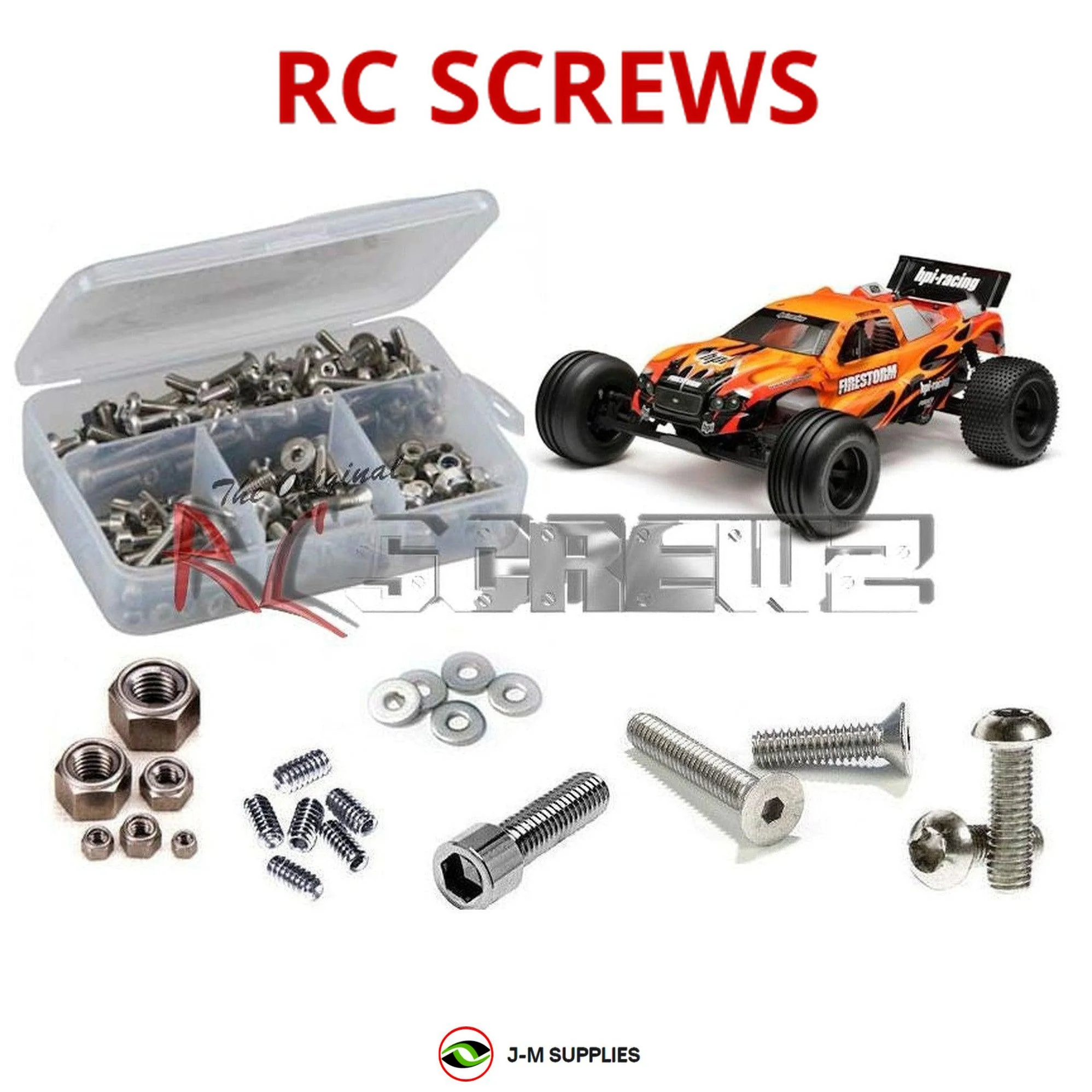 RCScrewZ Stainless Screw Kit+ hpi036 for HPI Racing Nitro Firestorm 10T | PRO - Picture 1 of 12