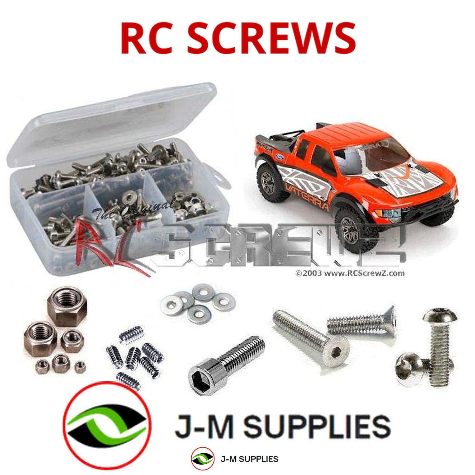 RCScrewZ Stainless Steel Screw Kit vat010 for Vaterra Raptor Pre-Runner - Picture 1 of 12