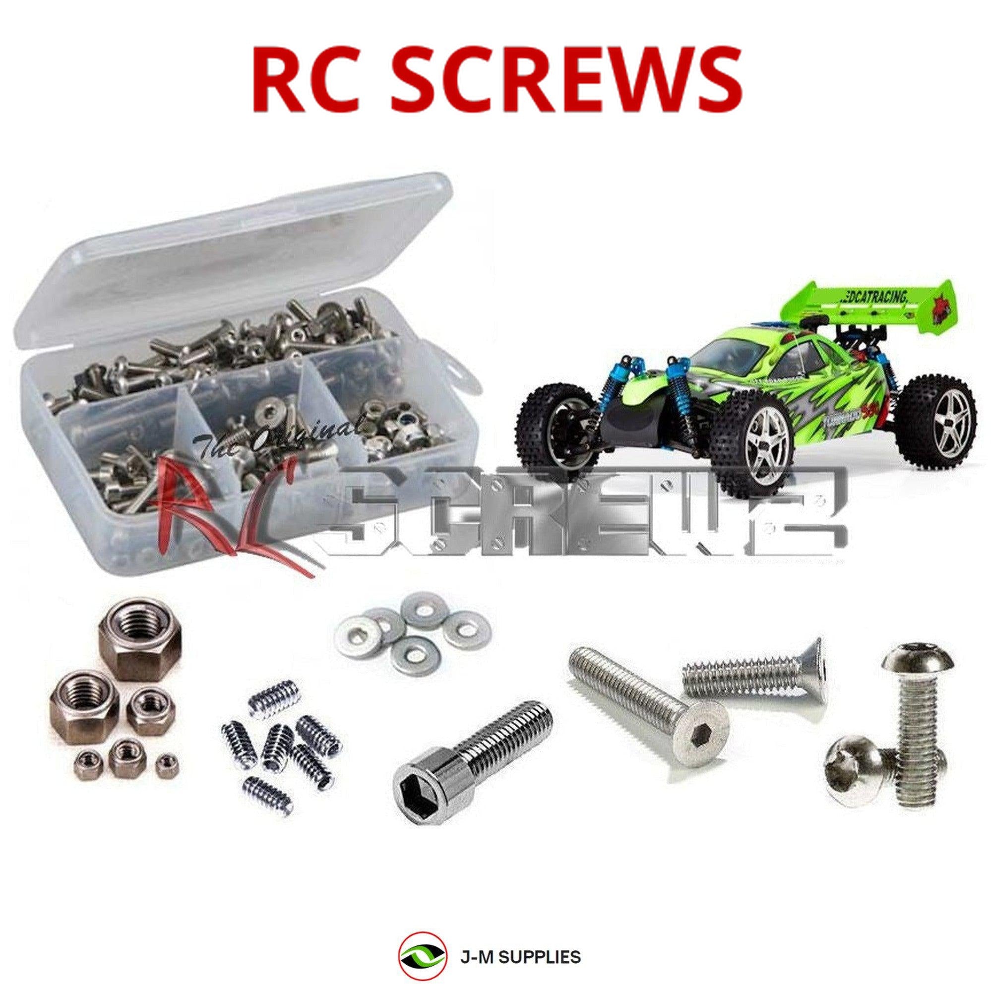 RCScrewZ Stainless Steel Screw Kit rcr031 for RedCat Racing Tornado S30 4WD 1/10 - Picture 1 of 12