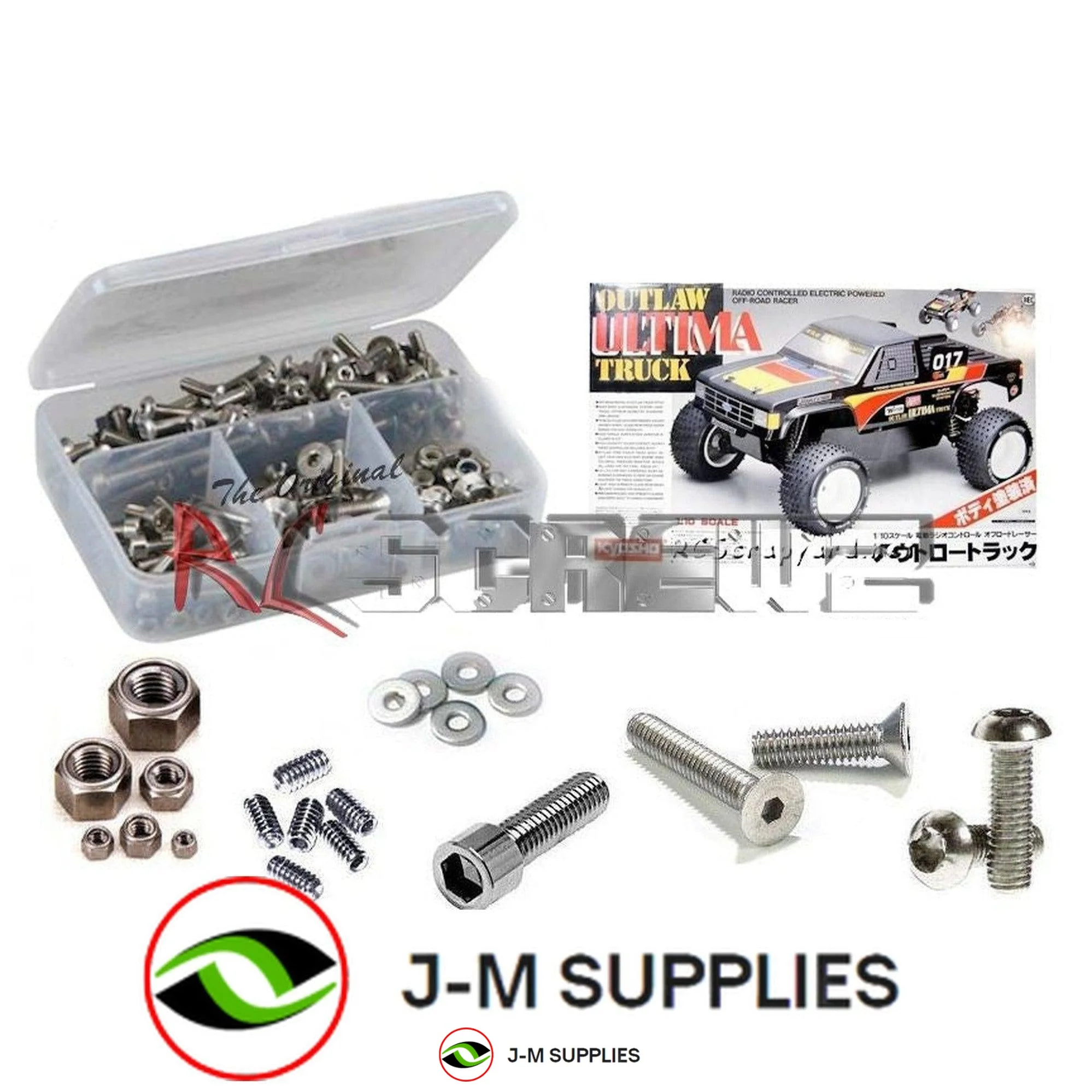 RCScrewZ Stainless Steel Screw Kit kyo165 for Kyosho Ultima Outlaw Vintage - Picture 1 of 12