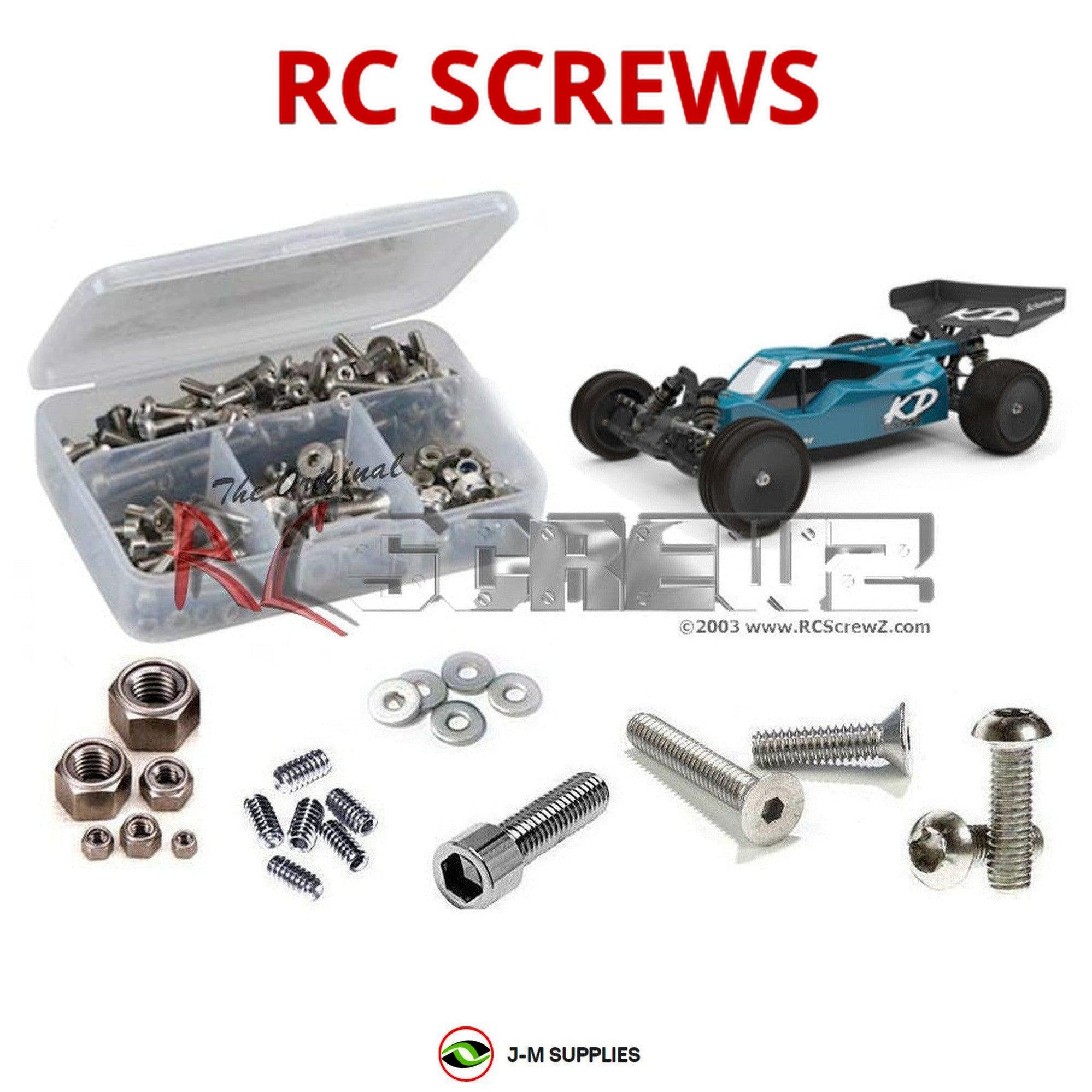 RCScrewZ Stainless Steel Screw Kit sch029 for Schumacher Cat KD #K171 - Picture 1 of 12