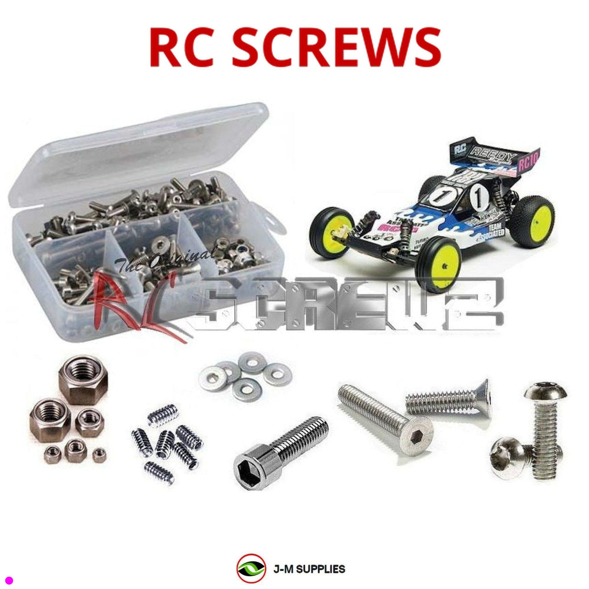 RCScrewZ Stainless Screw Kit ass057 for Associated RC10 Worlds Car Ed. ASC6002 - Picture 1 of 12